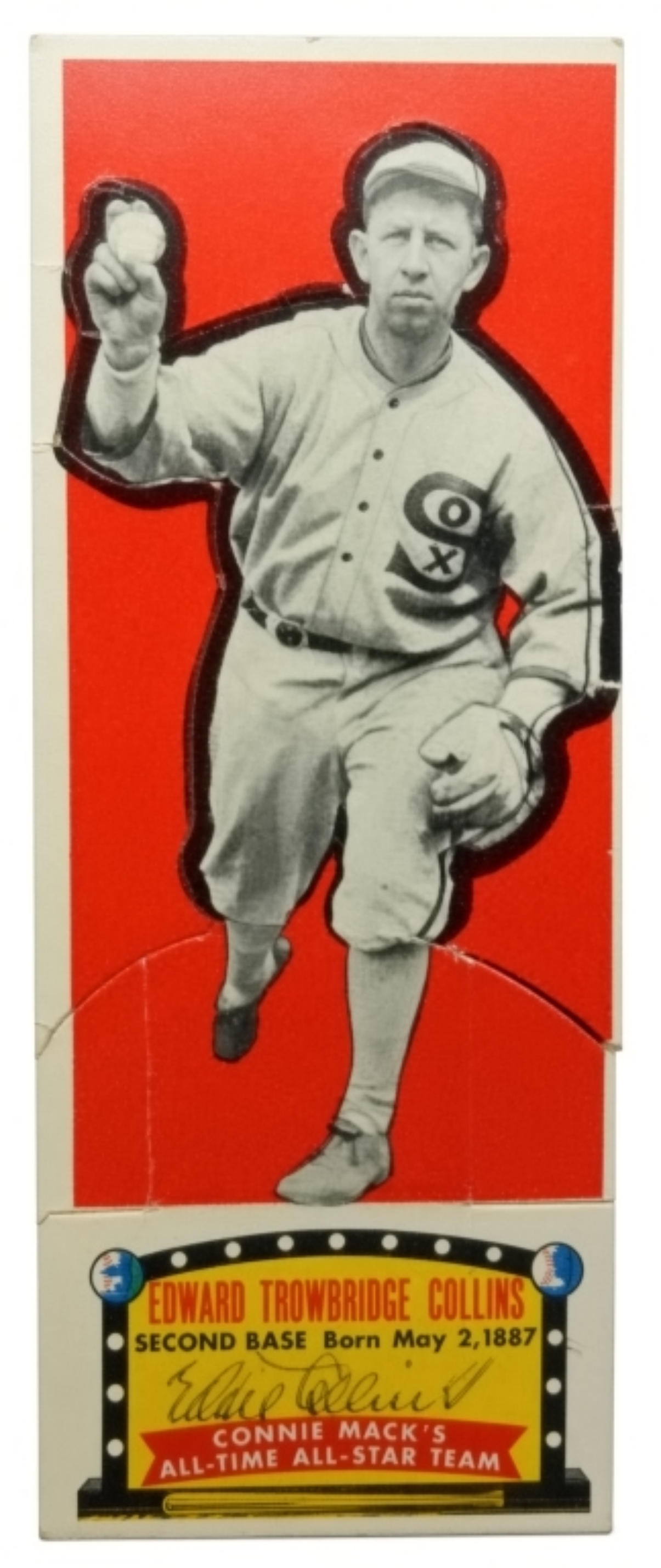 1951 Topps Eddie Collins Connie Mack's All-Star