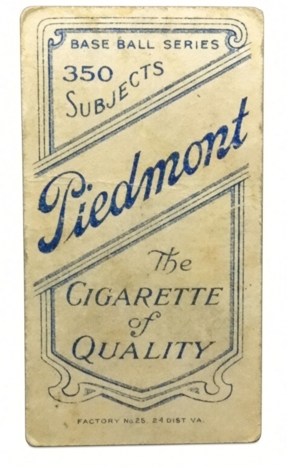 1910 T-206 McElveen Brooklyn Piedmont Cigarette