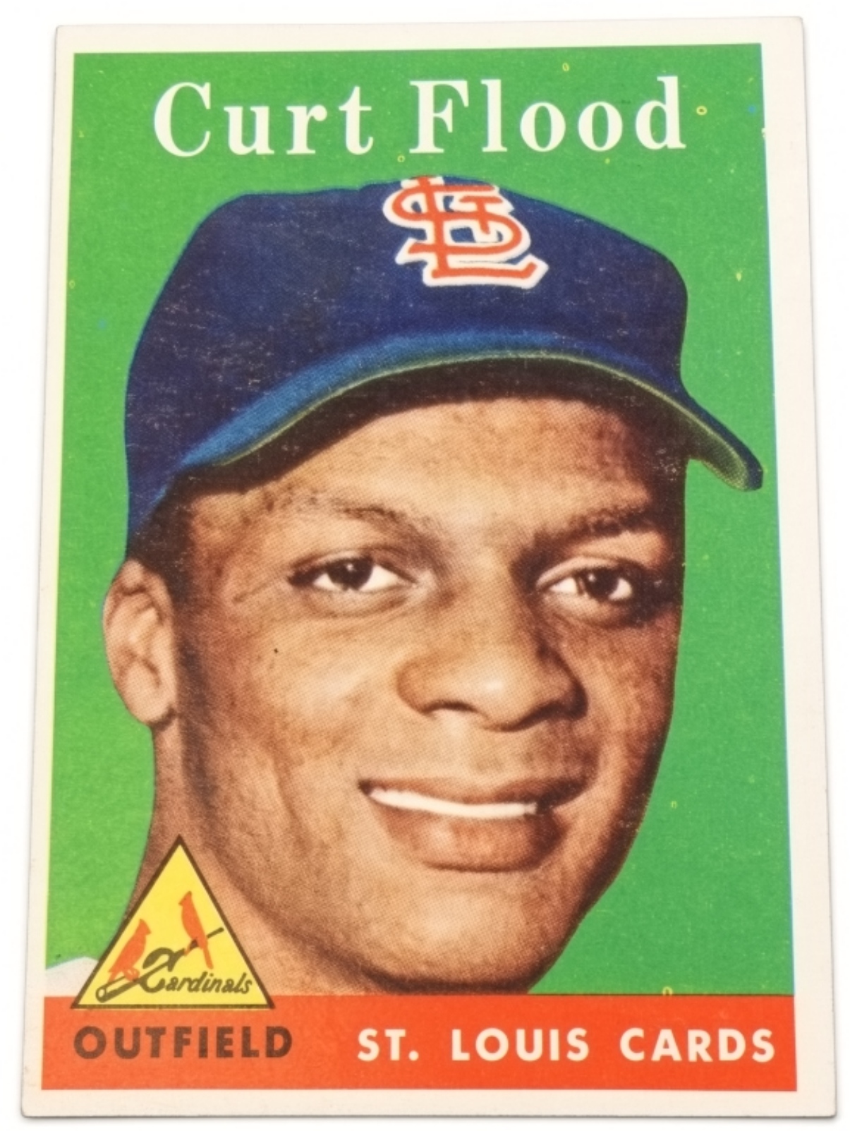1958 Topps #464 Curt Flood Rookie