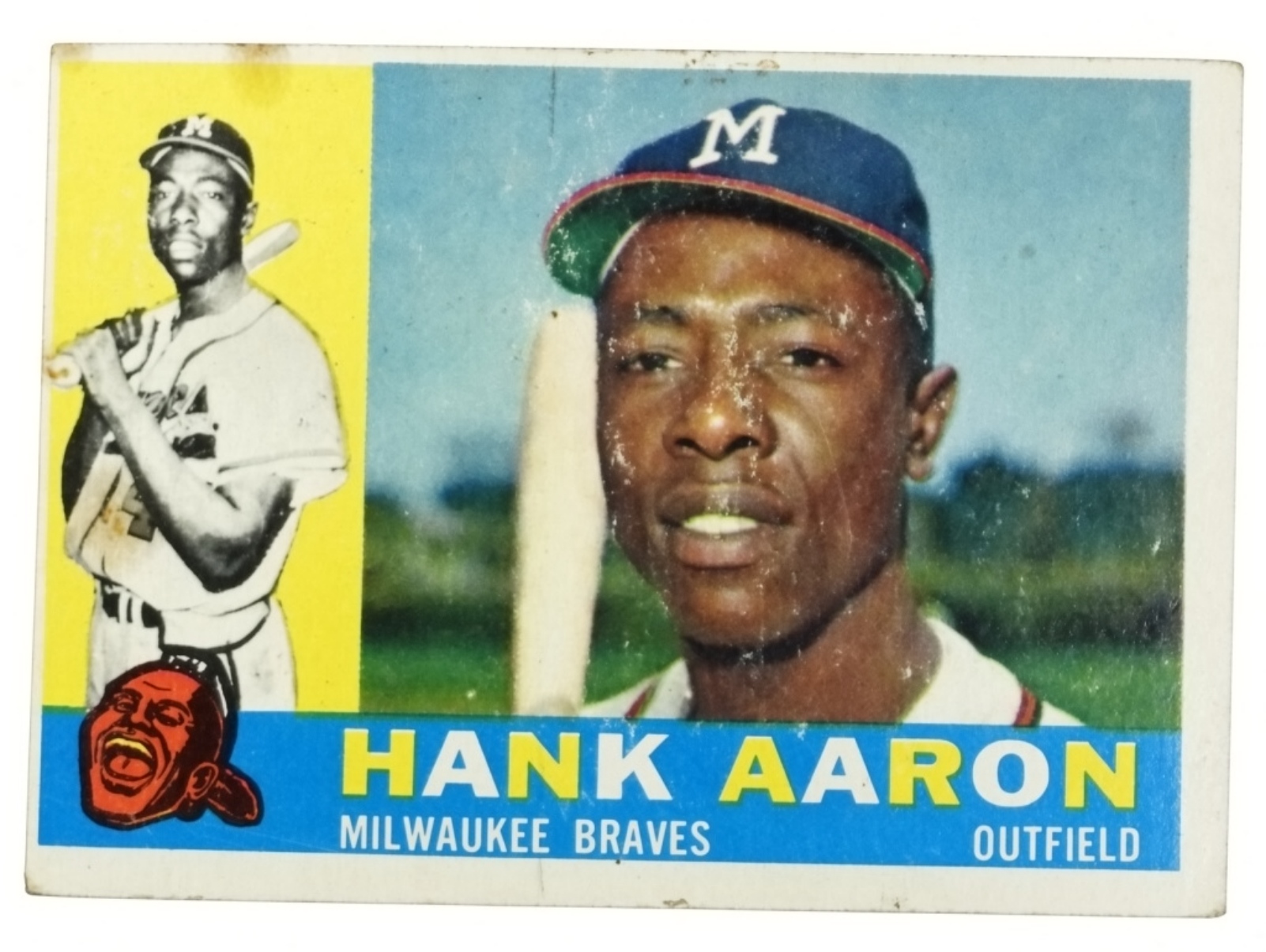 1960 Topps #300 Hank Aaron