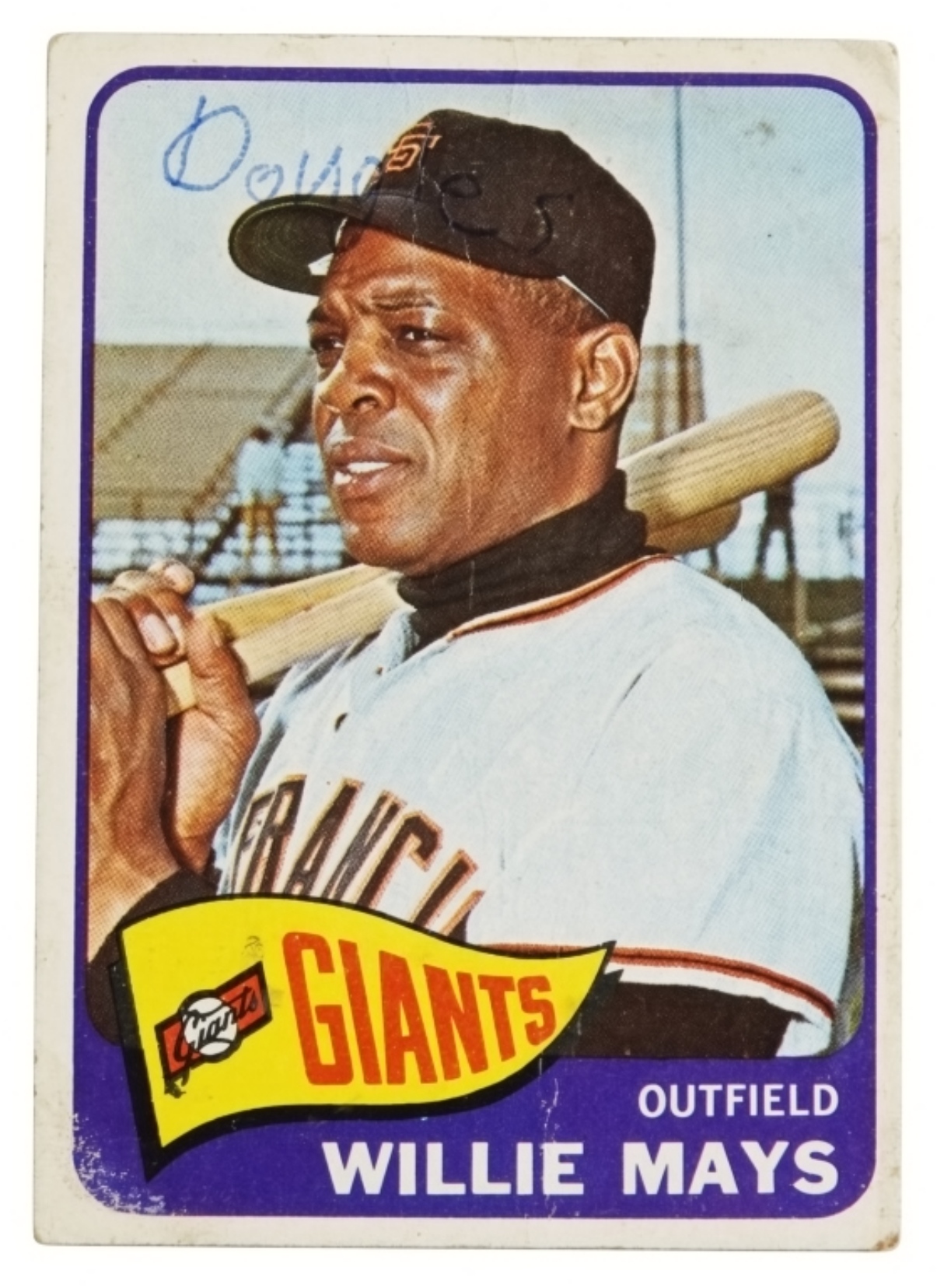 1965 Topps #250 Willie Mays