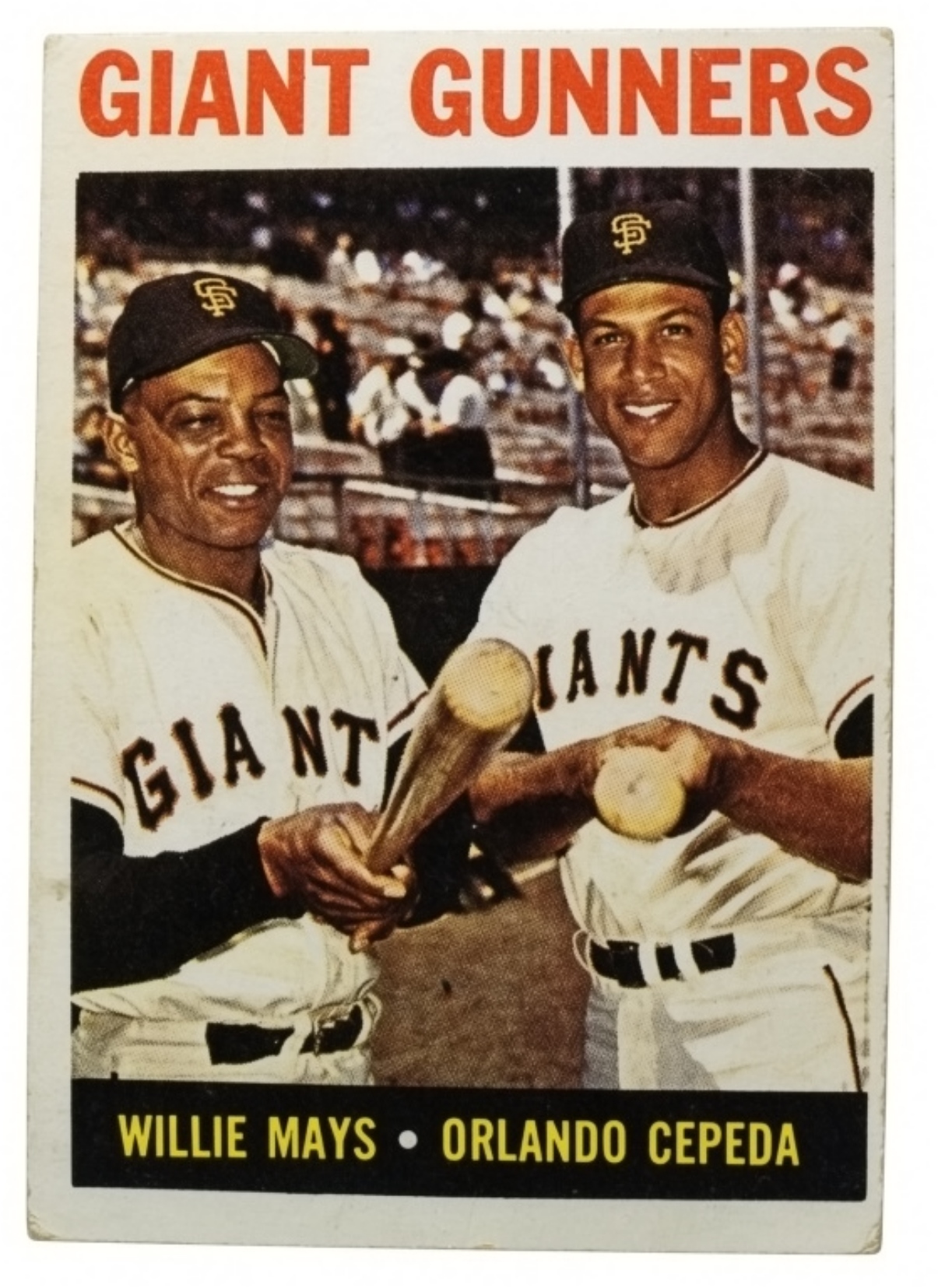 1964 Topps Willie Mays & Orlando Cepeda