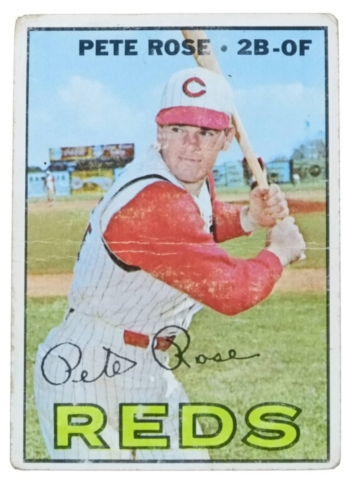 1967 Topps Pete Rose #430