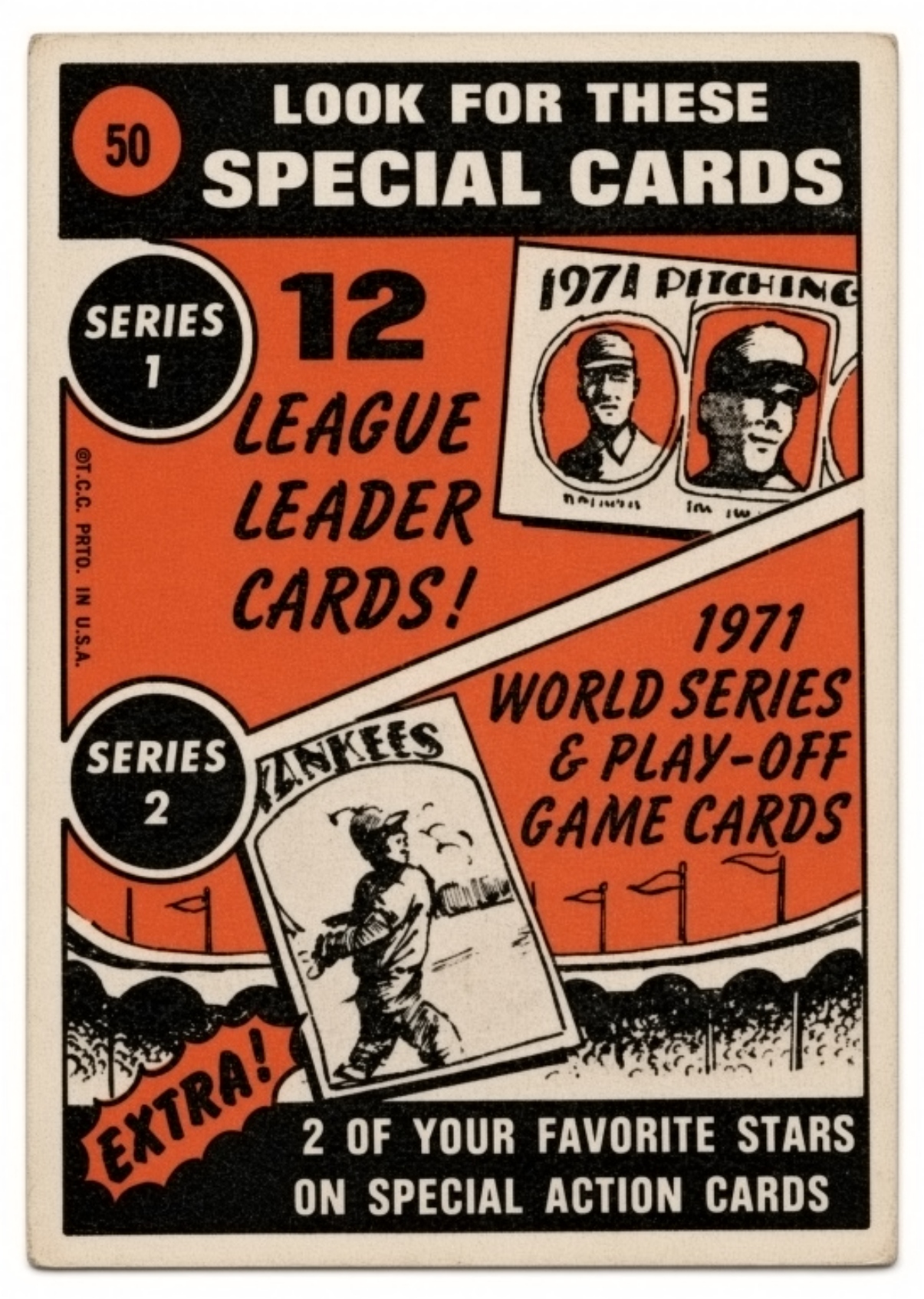 1972 Topps Willie Mays In Action #50