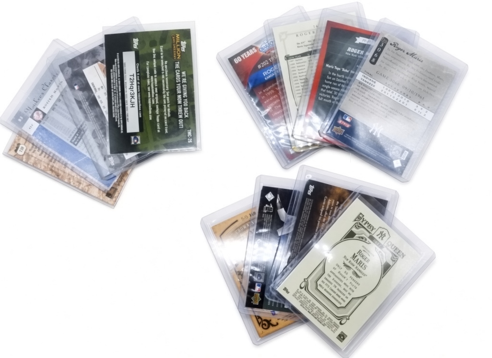Roger Maris 12-Card Lot