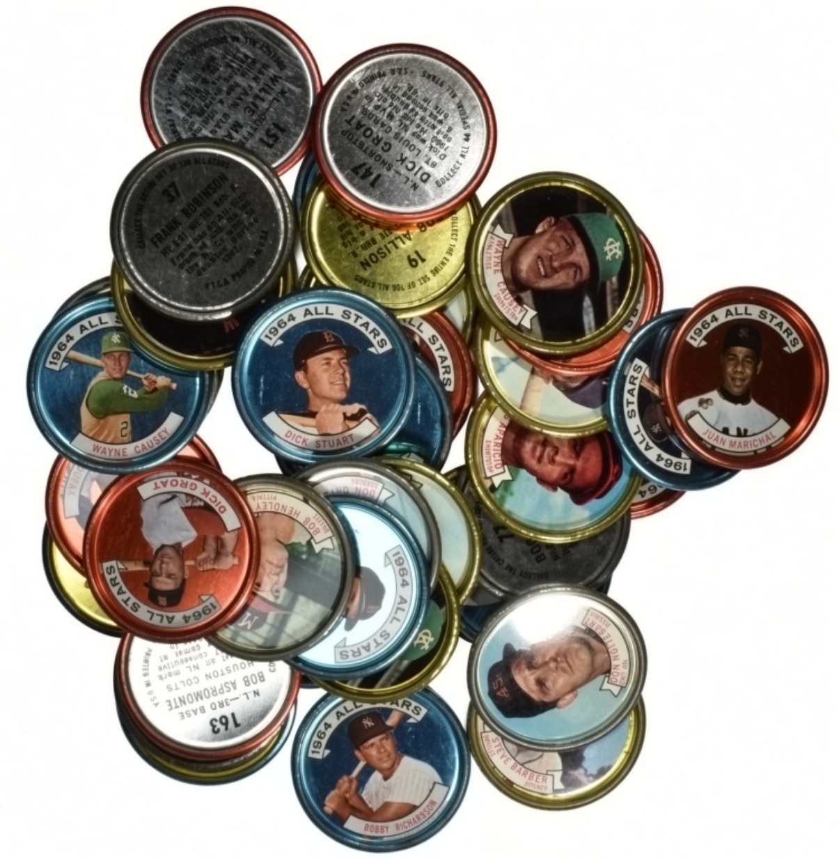 1964 Topps All-Stars Coins Collection (38)
