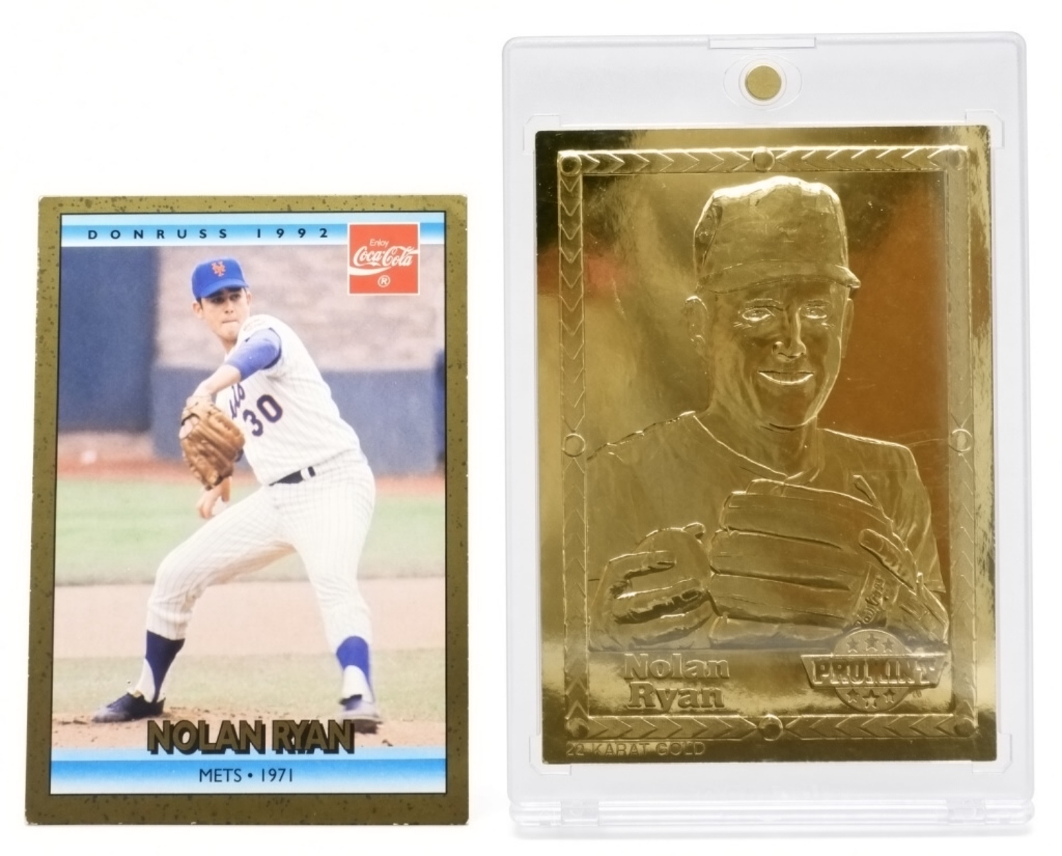 Nolan Ryan 1992 Donruss & Promo Gold Cards Lot