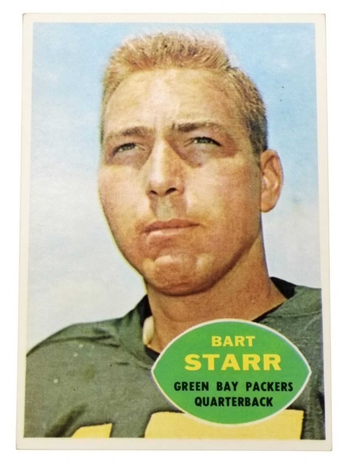 1960 Topps Bart Starr Green Bay Packers