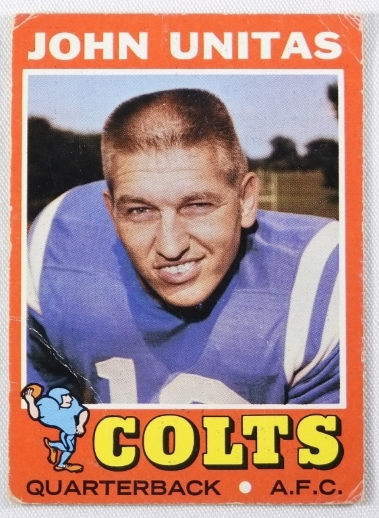1971 Topps #1 John Unitas