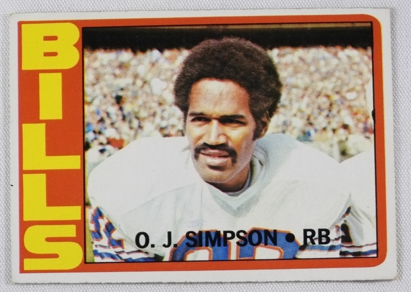 1972 Topps #160 O.J. Simpson