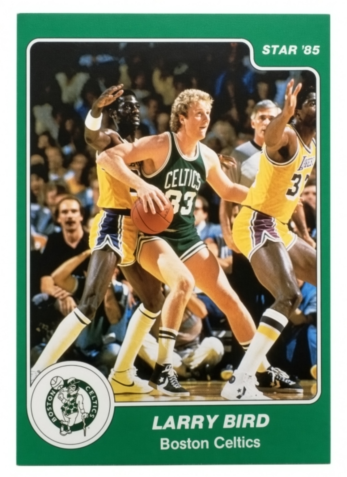 1984-85 Star Larry Bird #1 Boston Celtics Card