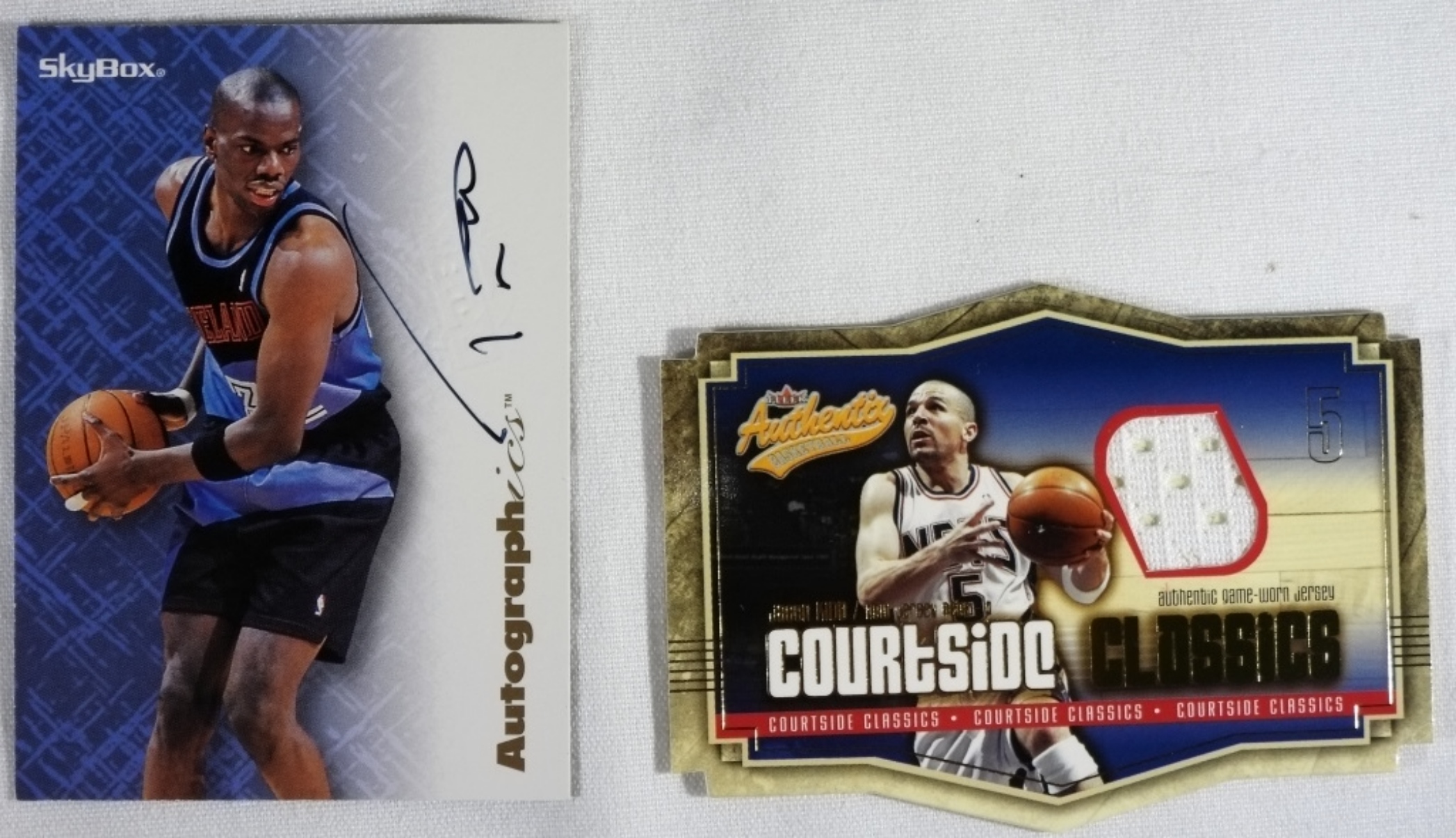 (2) Basketball Cards: Autograph & Patch