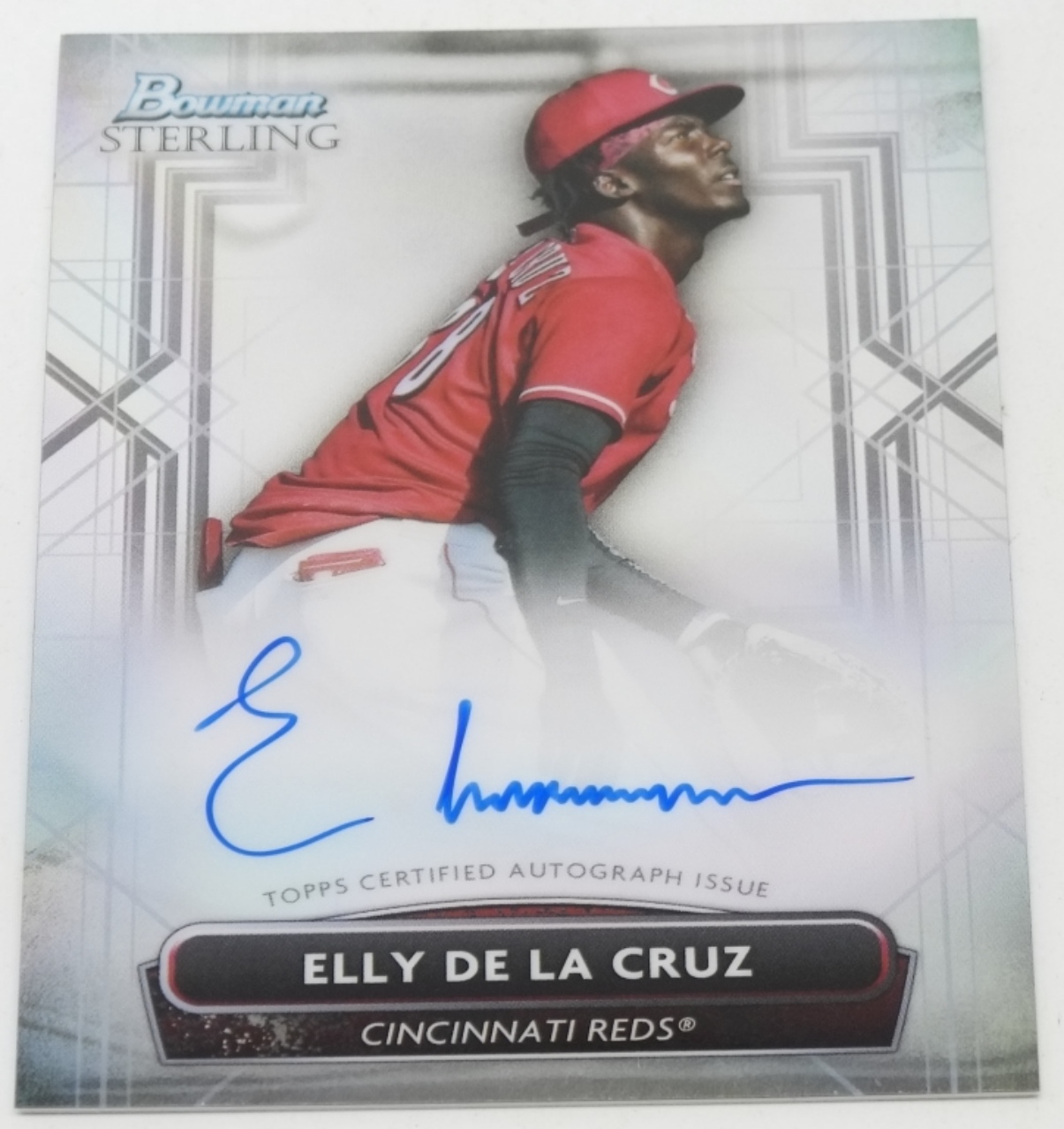 2022 Elly De La Cruz Signed Bowman Sterling Rookie