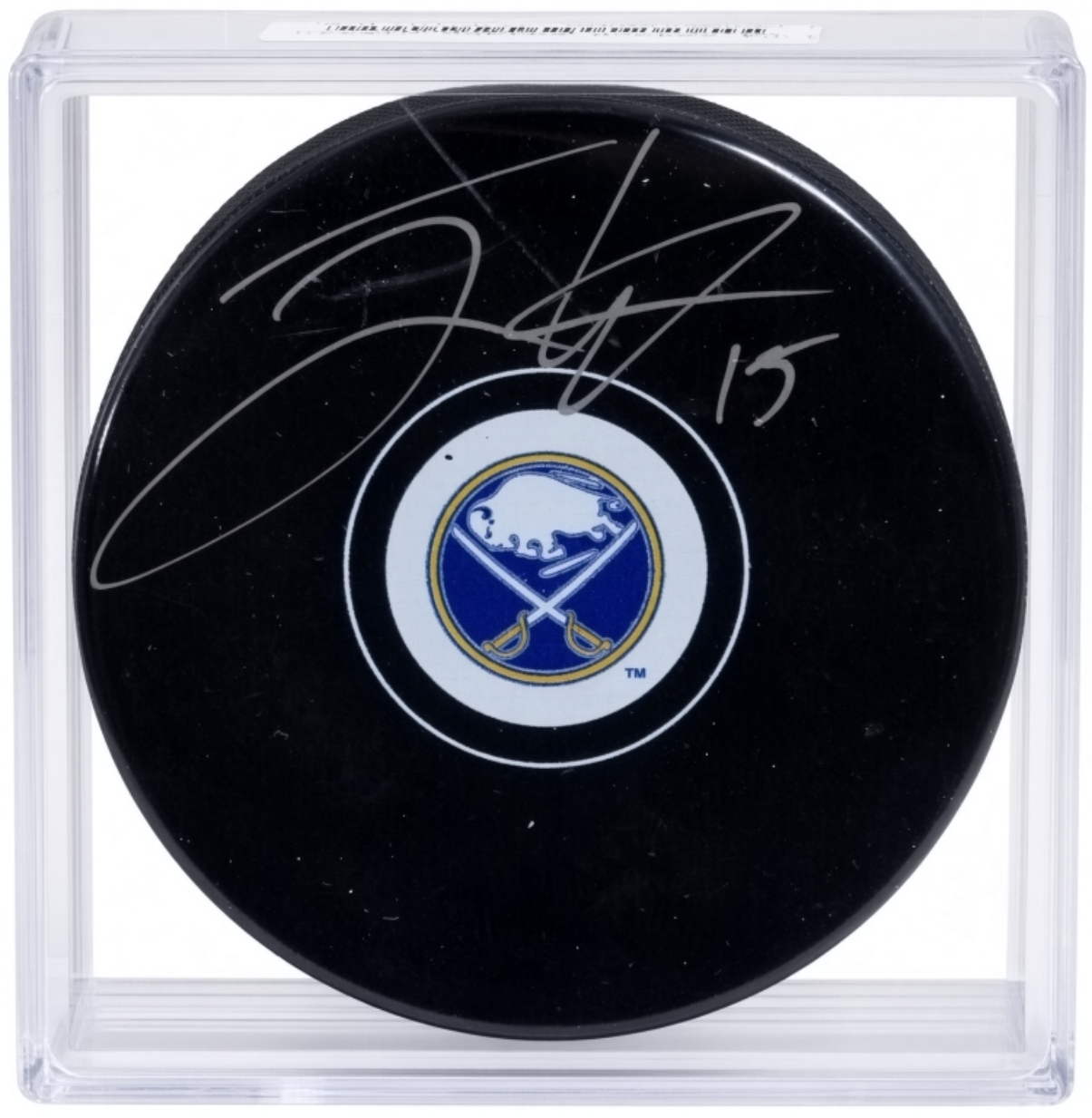 Jack Eichel Autographed Hockey Puck