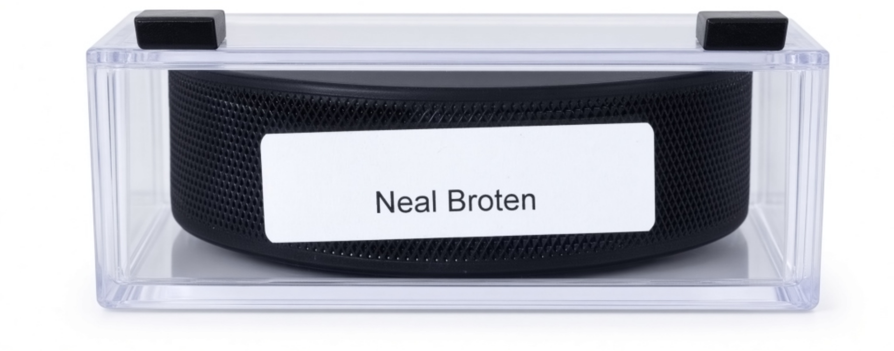 Neal Broten Autographed Hockey Puck