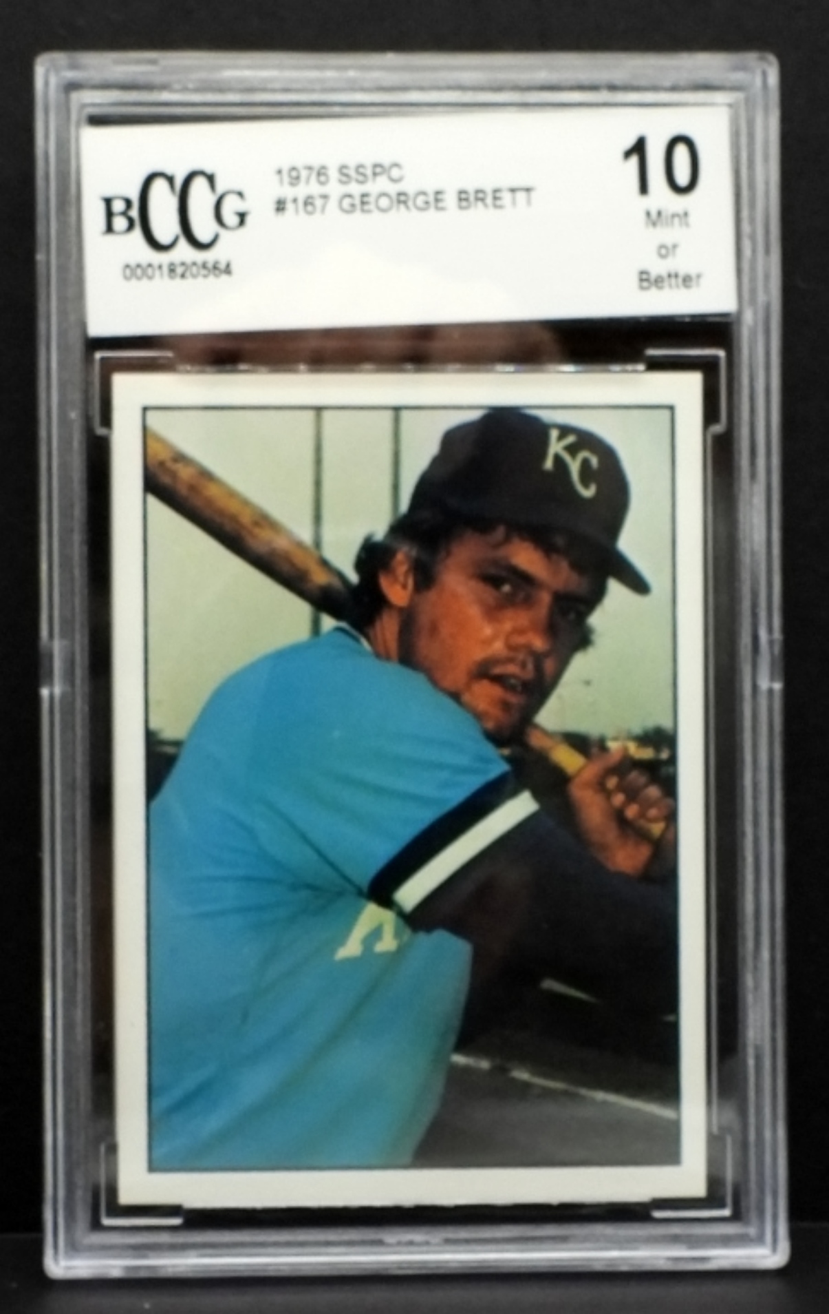 1976 SSPC #167 George Brett BCCG 10
