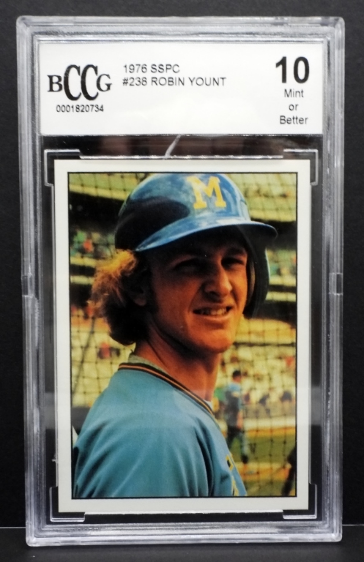 1976 SSPC #238 Robin Yount BCCG 10