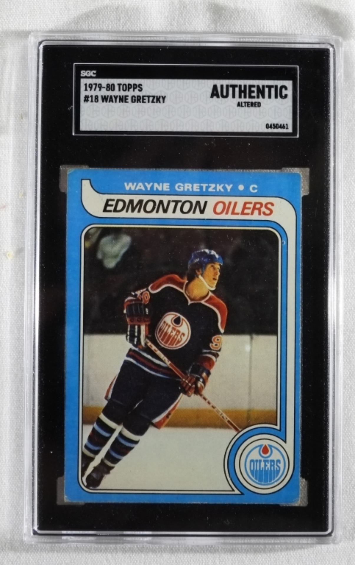 1978-80 TOPPS #18 Wayne Gretzky Rookie SGC
