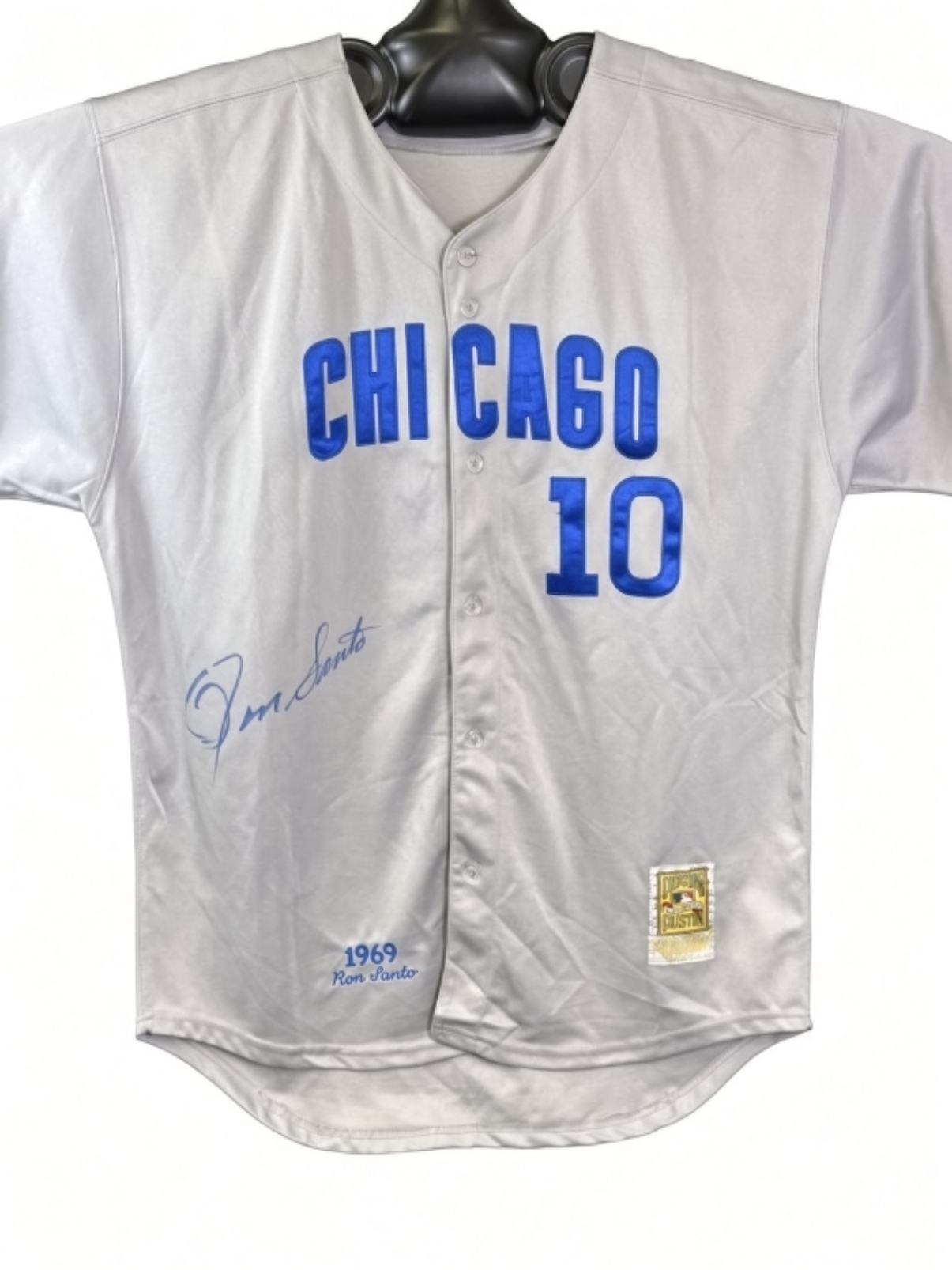 Ron Santo Signed Cubs Mitchell Ness Jersey