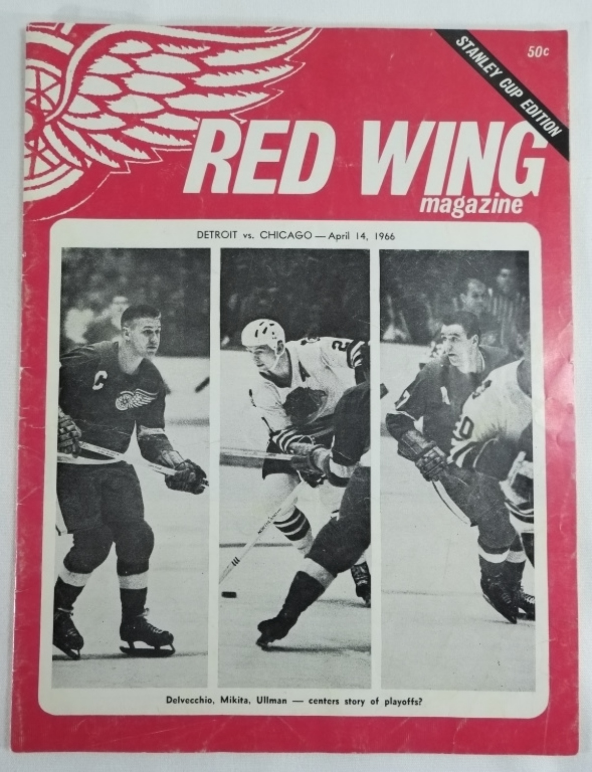 1966 Detroit Red Wings Magazine