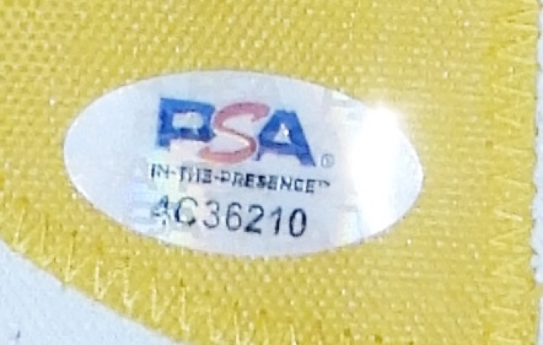 Brian Robinson Jr Autographed Jersey PSA