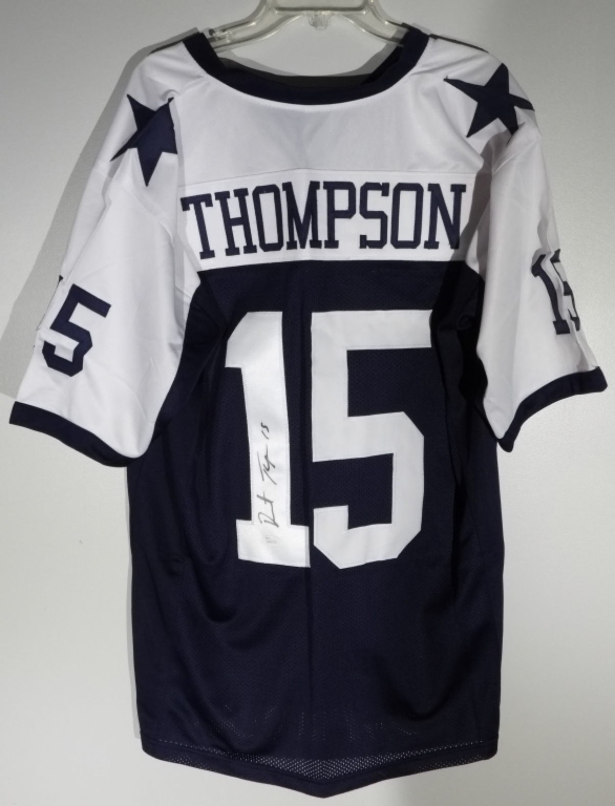 Cooks & Thompson Autographed Jersey JSA Lot