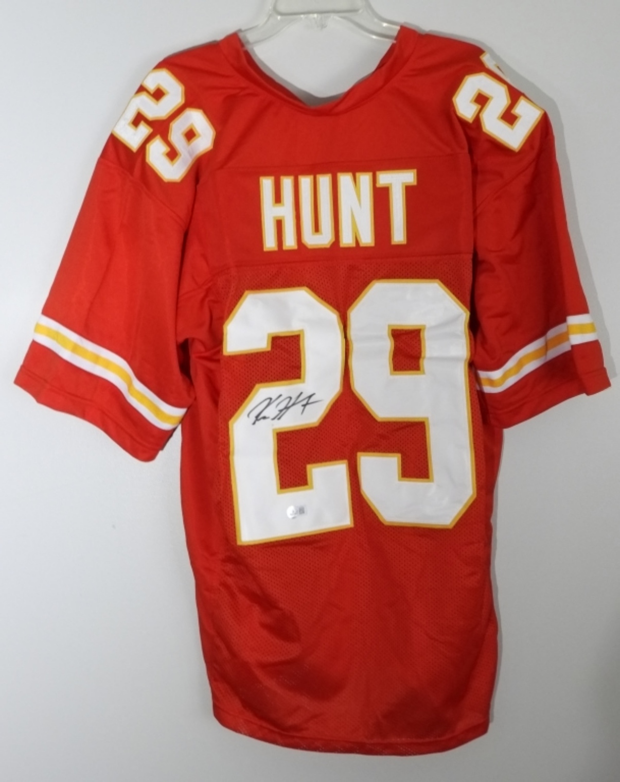 Kareem Hunt Chiefs Signed Jersey #29 Beckett