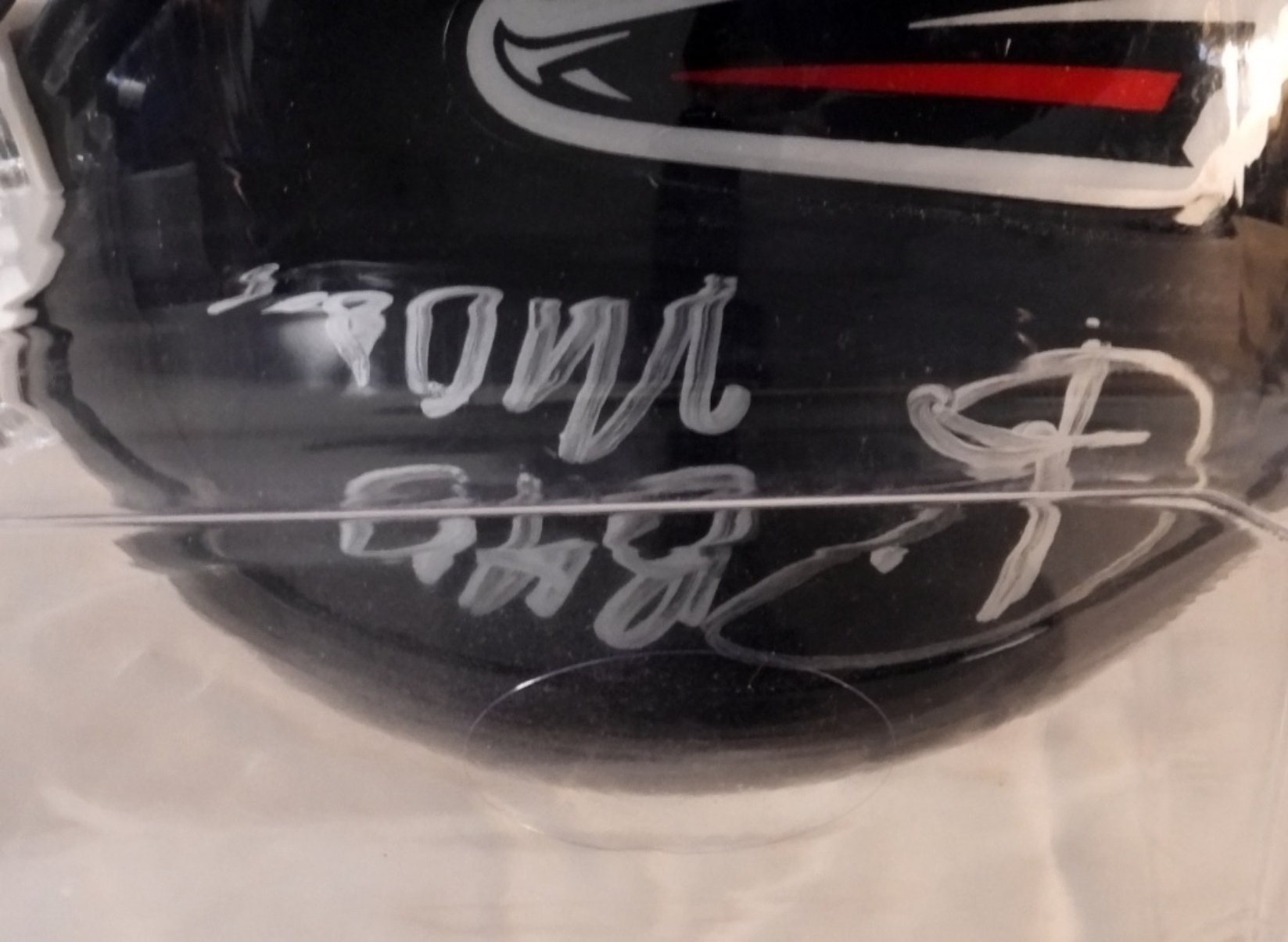 Signed Mini Helmet Andre Rison
