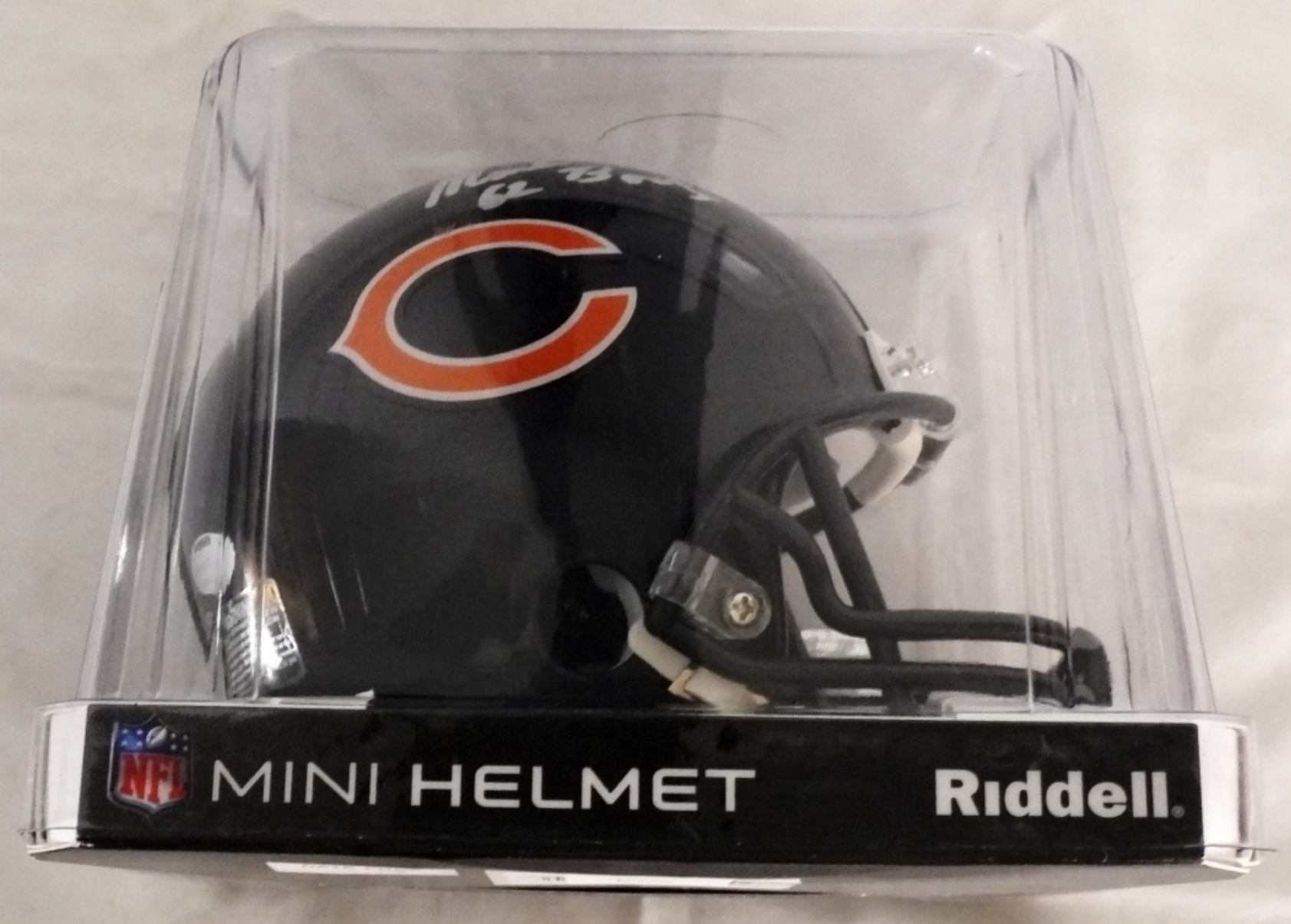 Signed Mini Helmet Mark Bortz