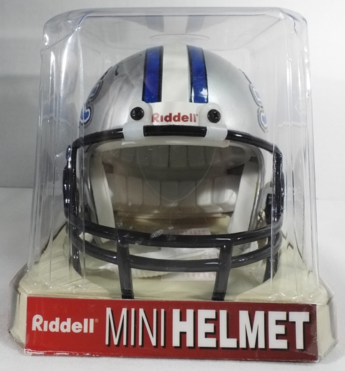 Detroit Lions Mini Helmet (3) Autograph's
