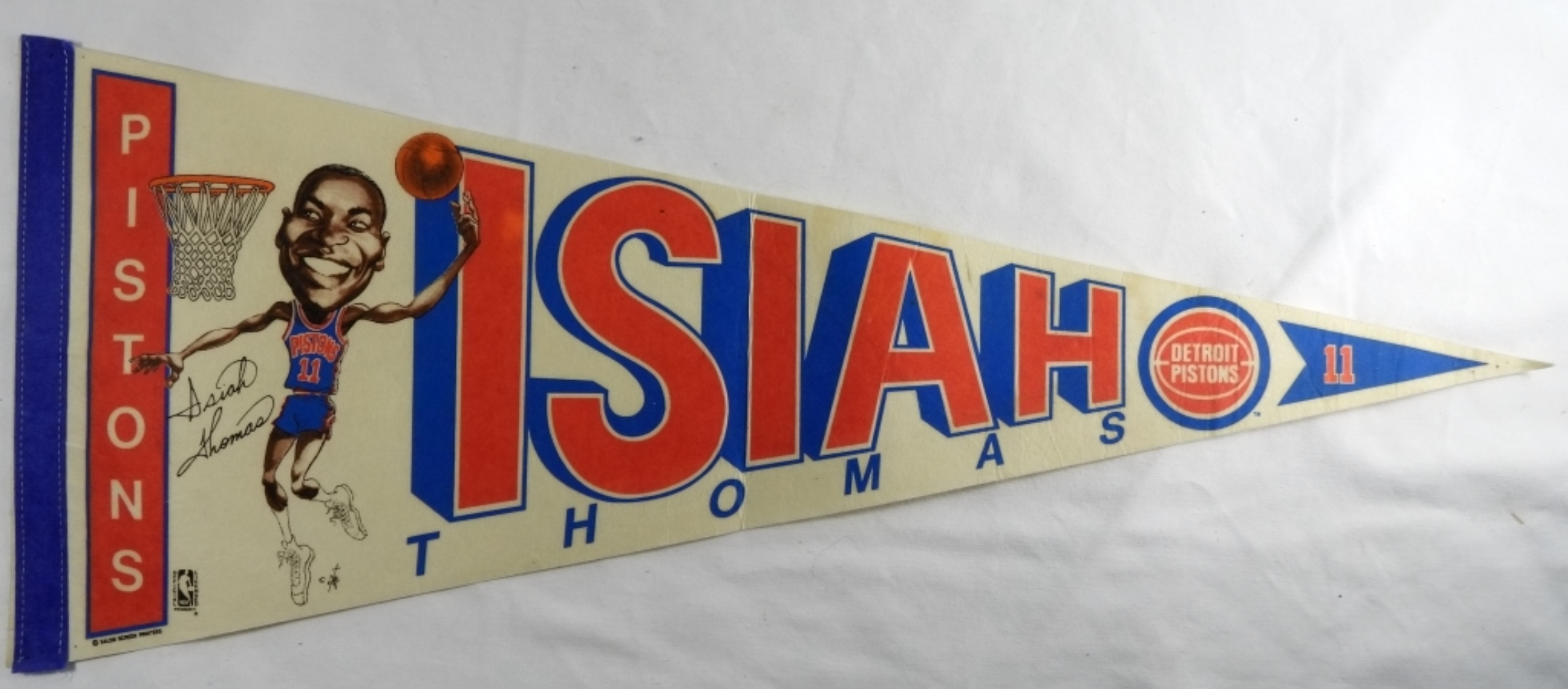 Pistons 1980s Pennant