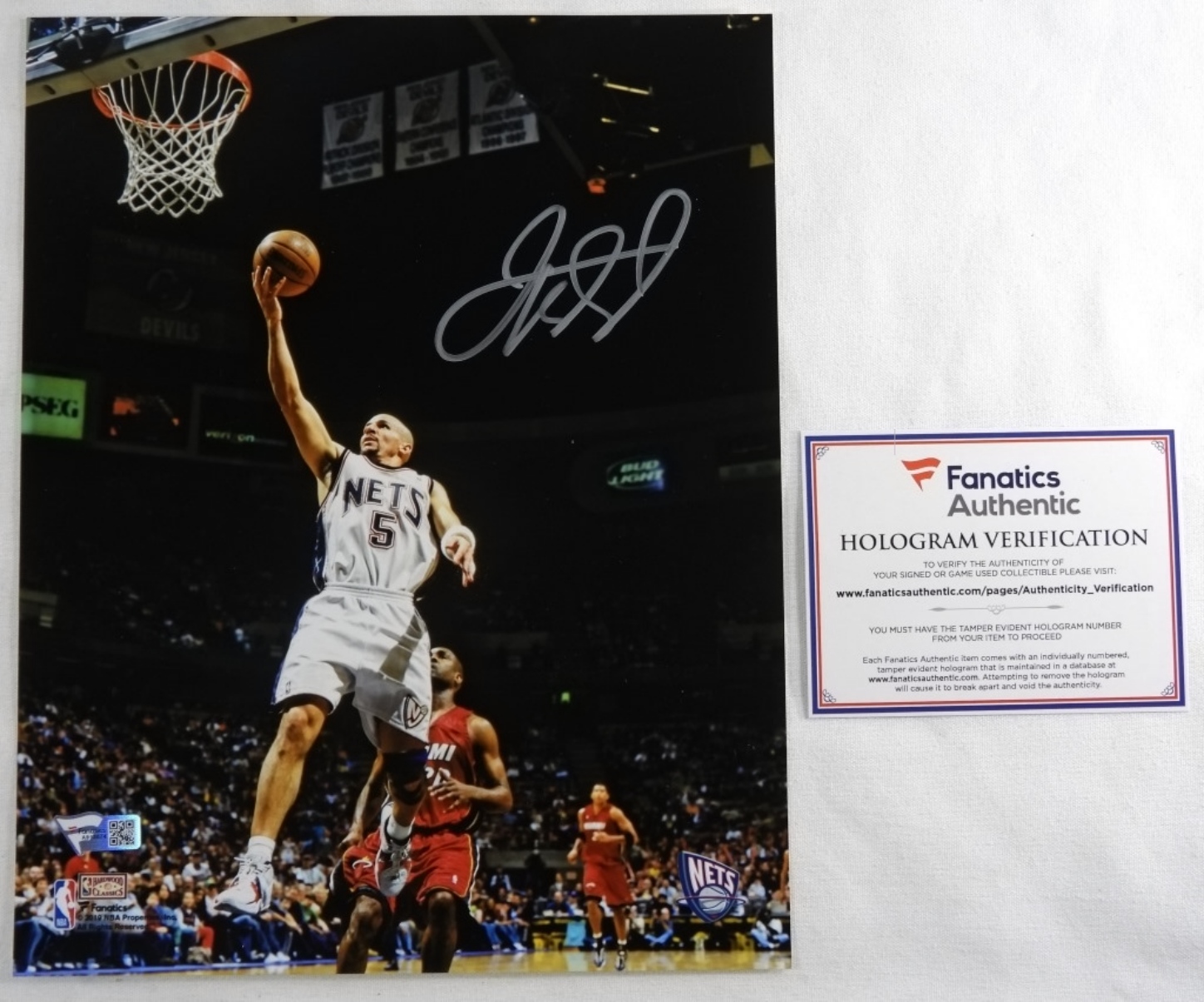 Jason Kidd Signed Photo