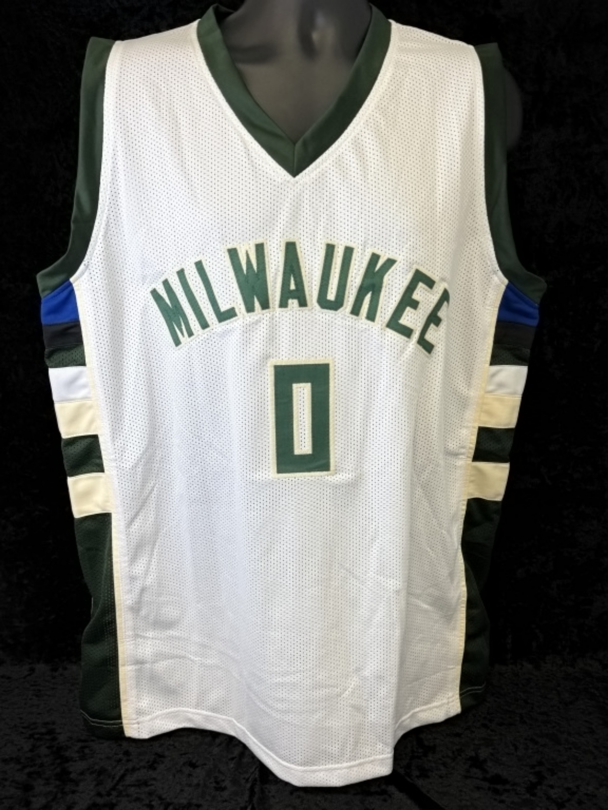 Damian Lillard Signed Bucks Jersey, Beckett