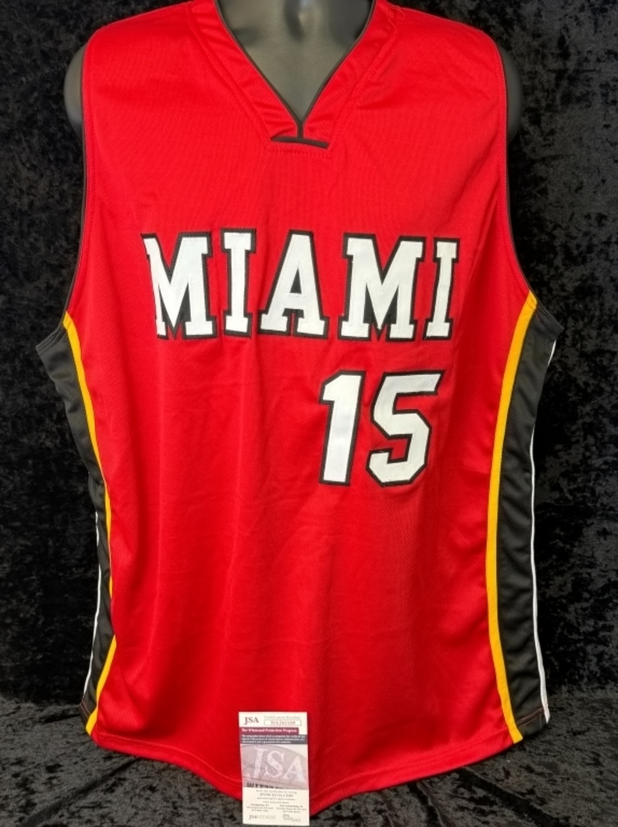 Mario Chalmers Signed Miami Heat Jersey, JSA