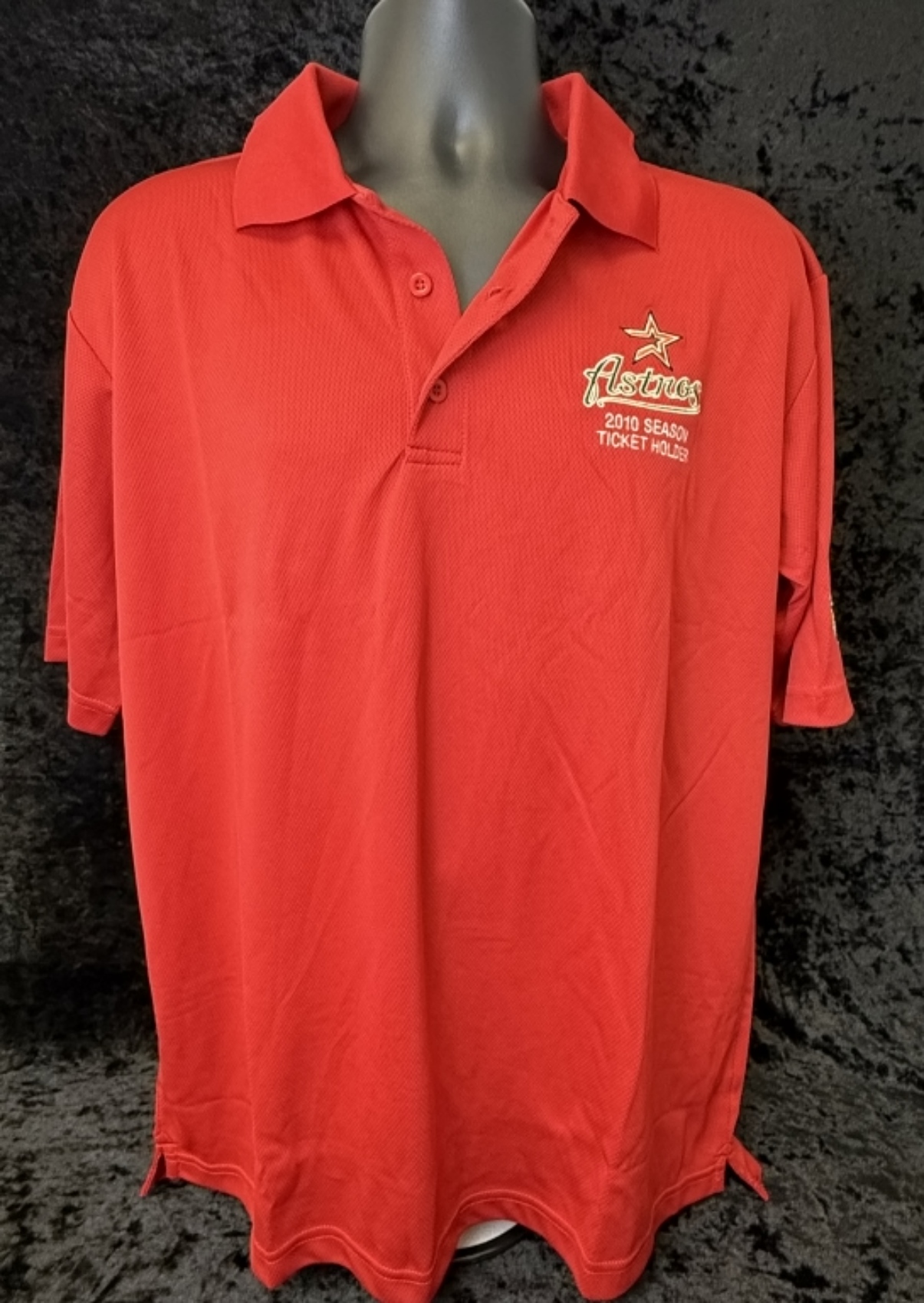 (2) Houston Astros 2010 Season Ticket Holder Polos