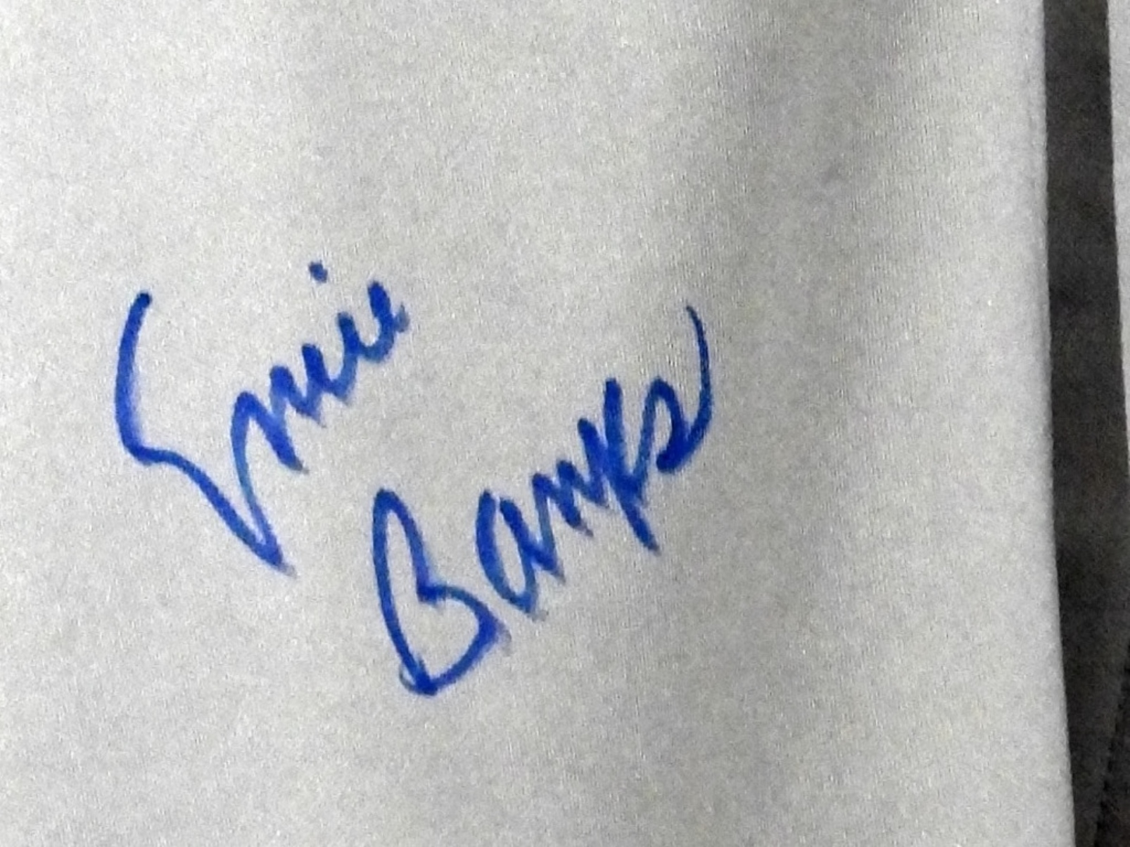 Ernie Banks Autograph Cubs Mitchell & Ness #14