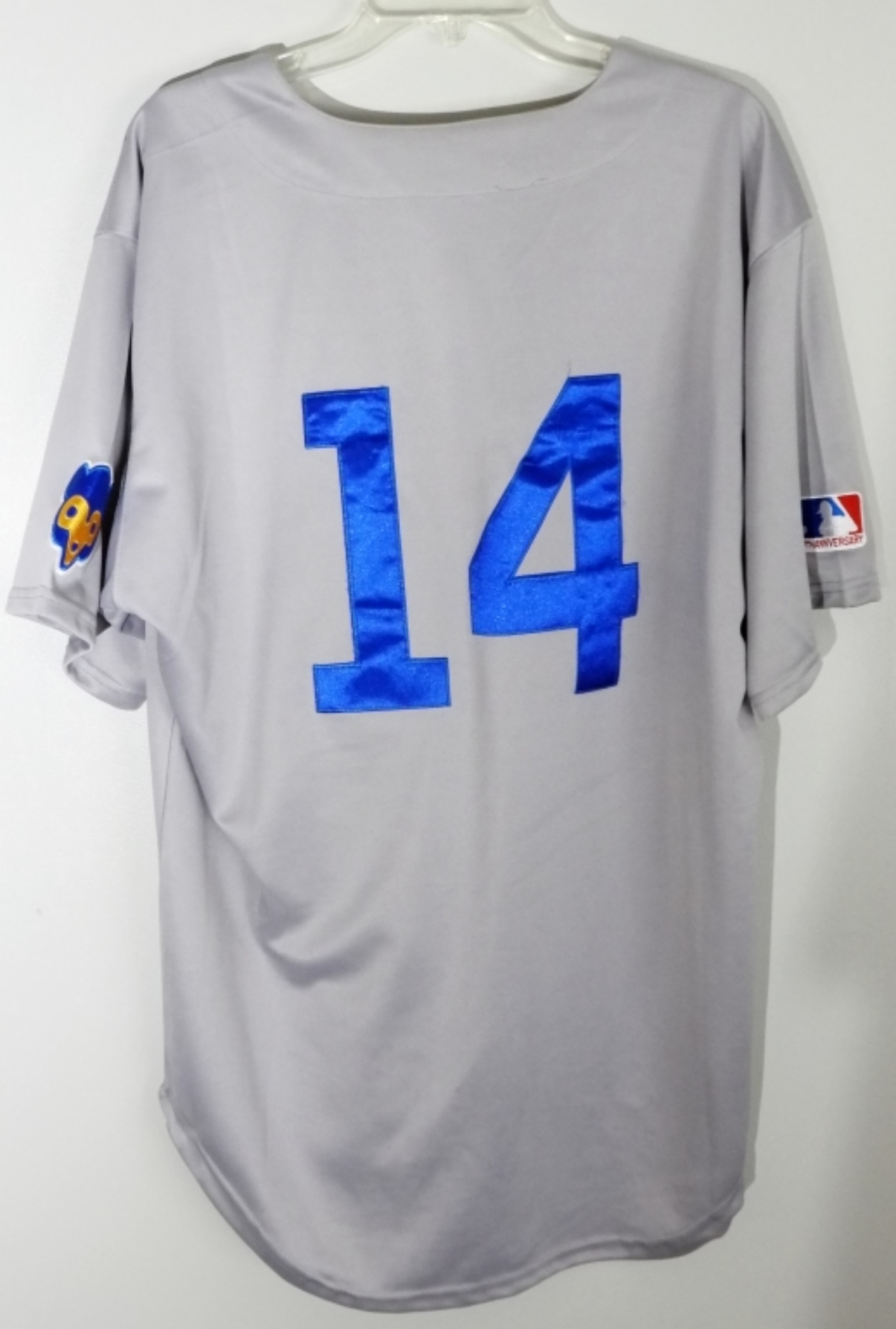 Ernie Banks Autograph Cubs Mitchell & Ness #14