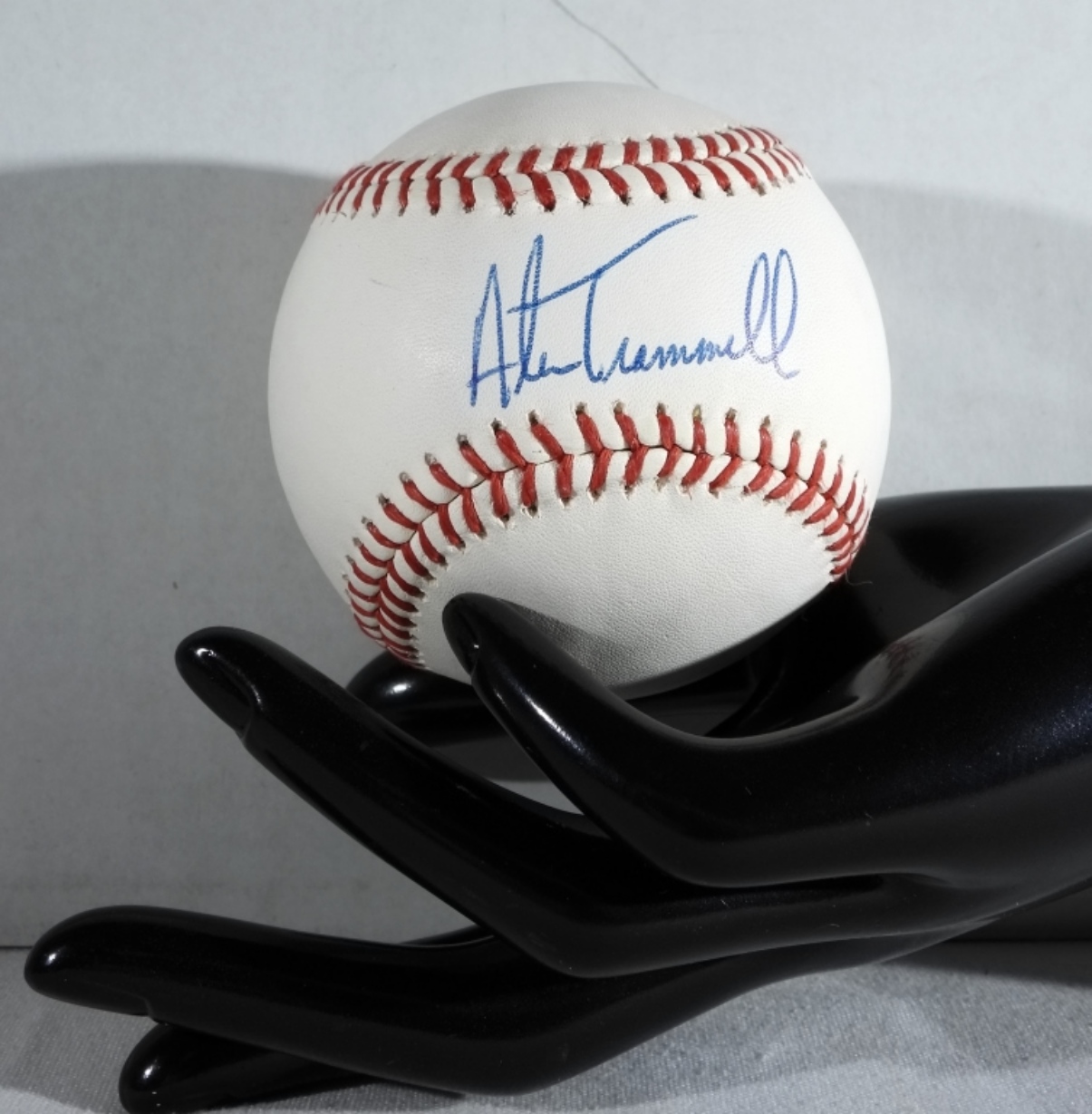 Alan Trammell Signed Baseball