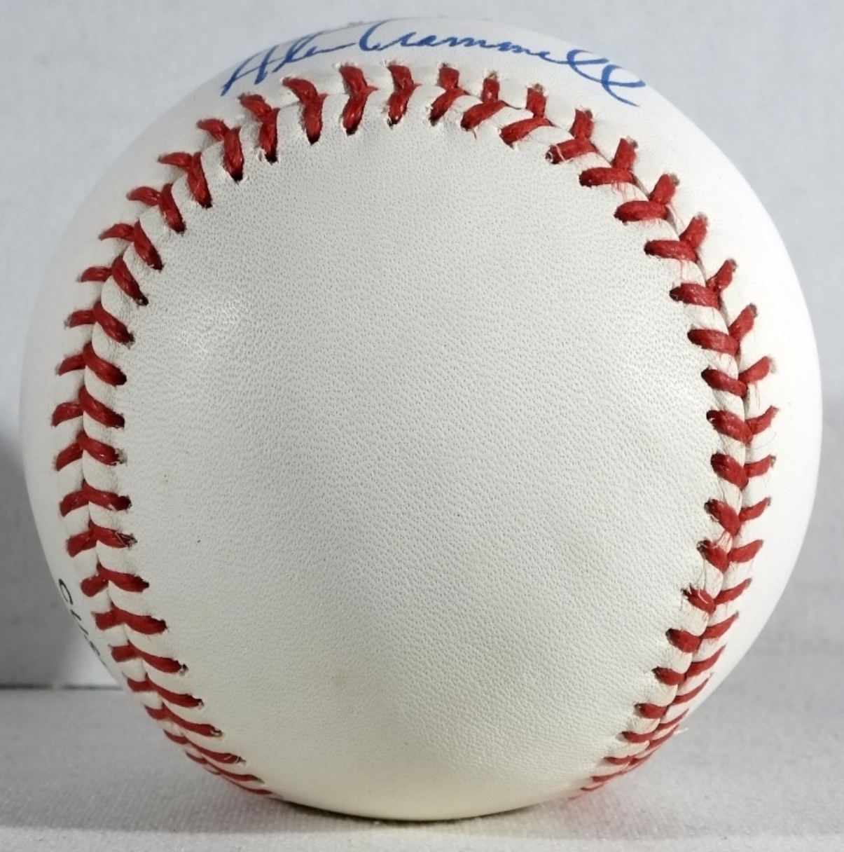 Alan Trammell Signed Baseball
