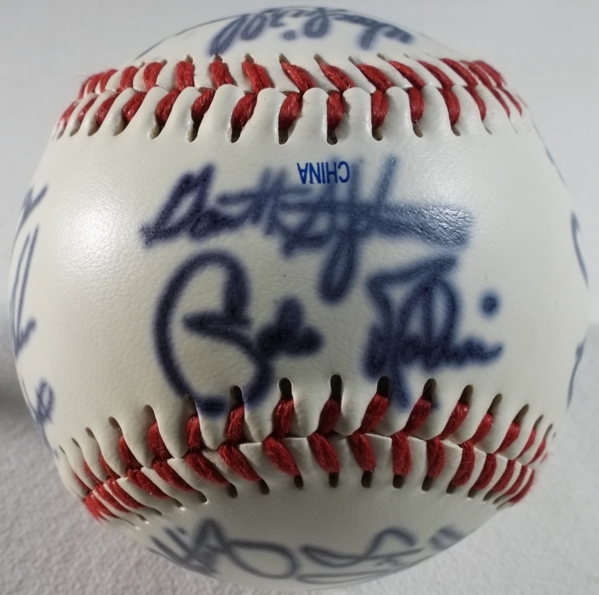 Cardinals Multi-Signed Baseballs w/Lou Brock