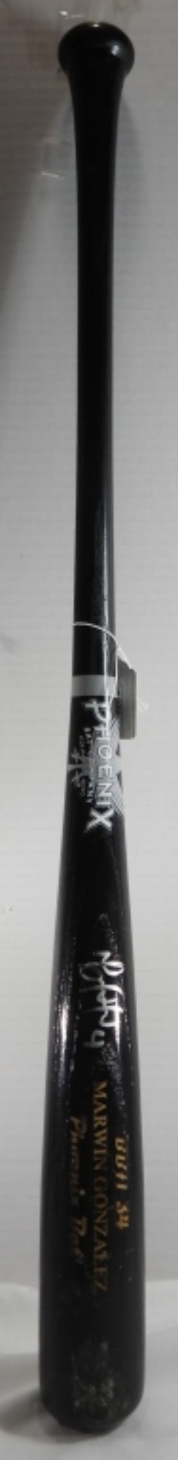 Autographed Marwin Gonzalez Bat