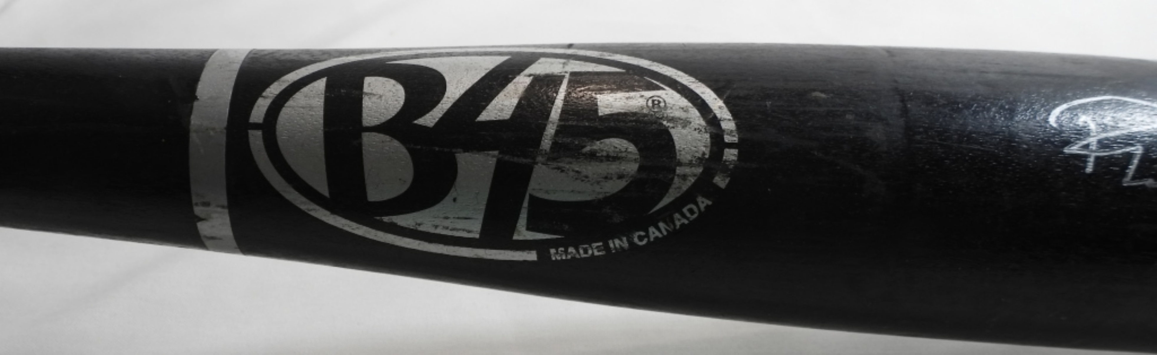 Autographed Ronald Torreyes Bat
