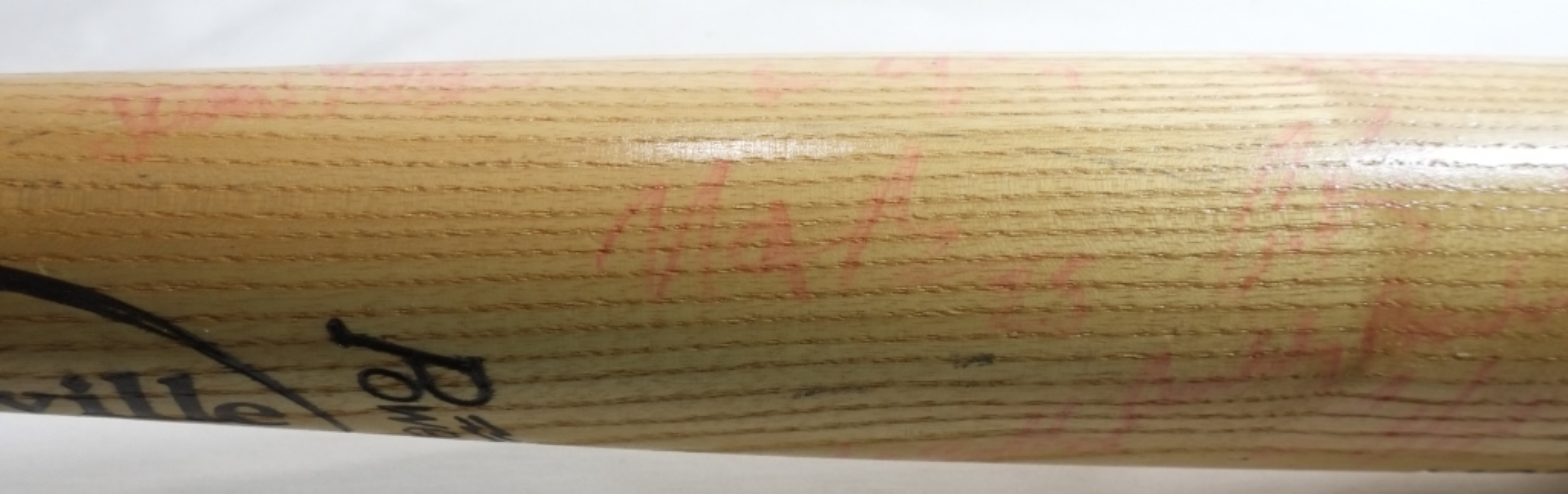 Multi Autographed Louisville Slugger Bat