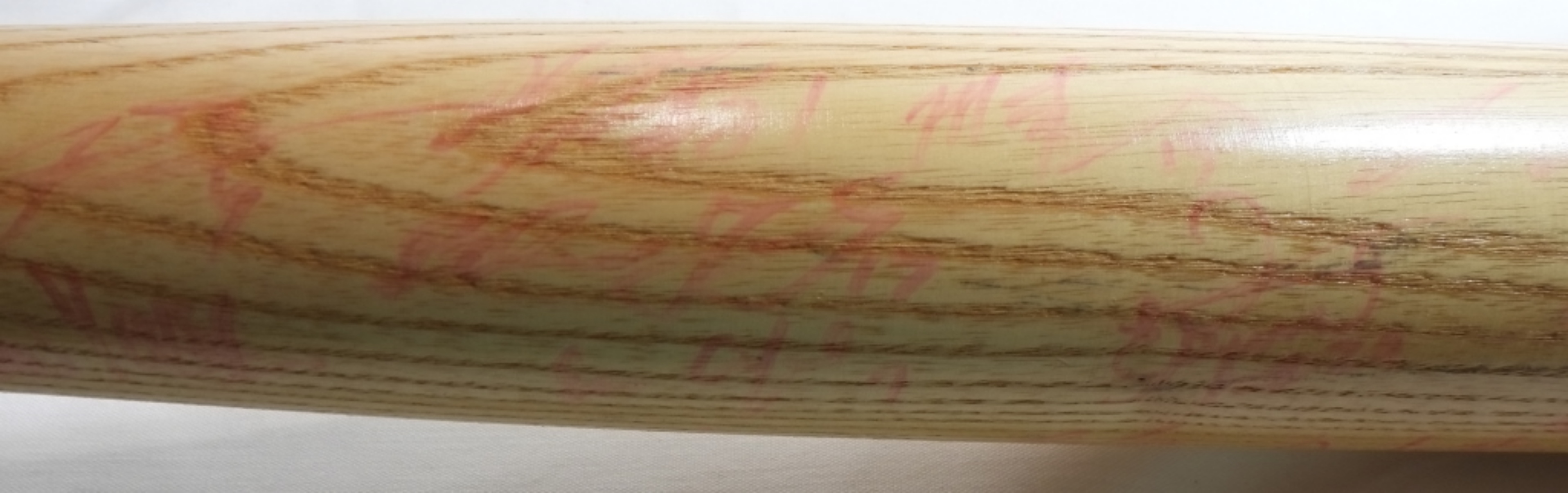 Multi Autographed Louisville Slugger Bat