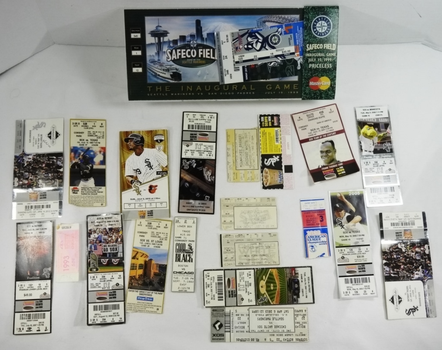 Mixed Baseball Ticket Collection, 1990s–2000s