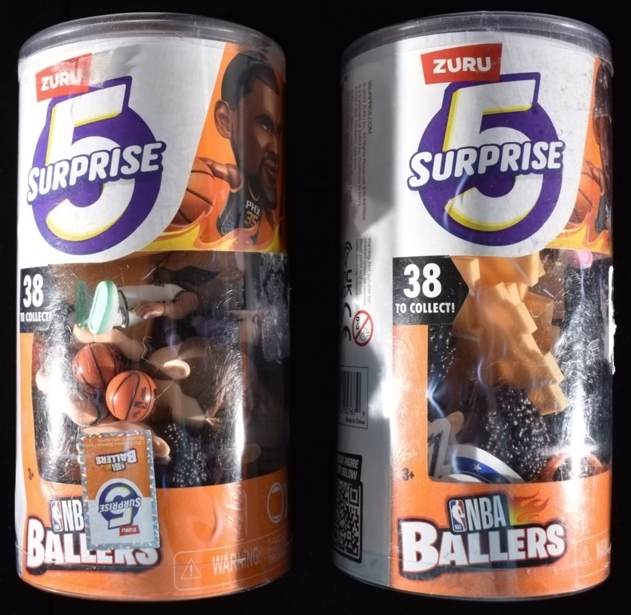 (2) Zuru 5 Surprise NBA Ballers FUN!!