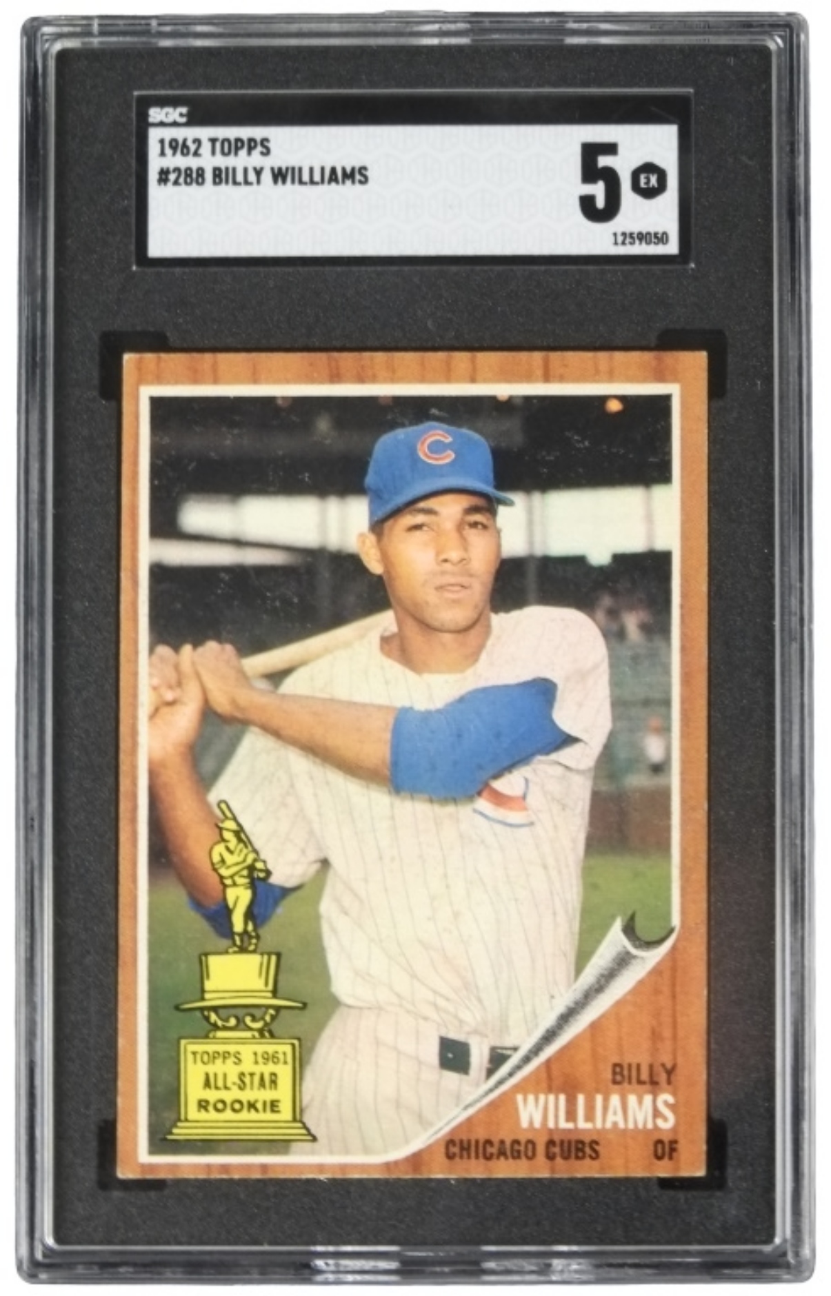 1962 Topps Billy Williams SGC 5