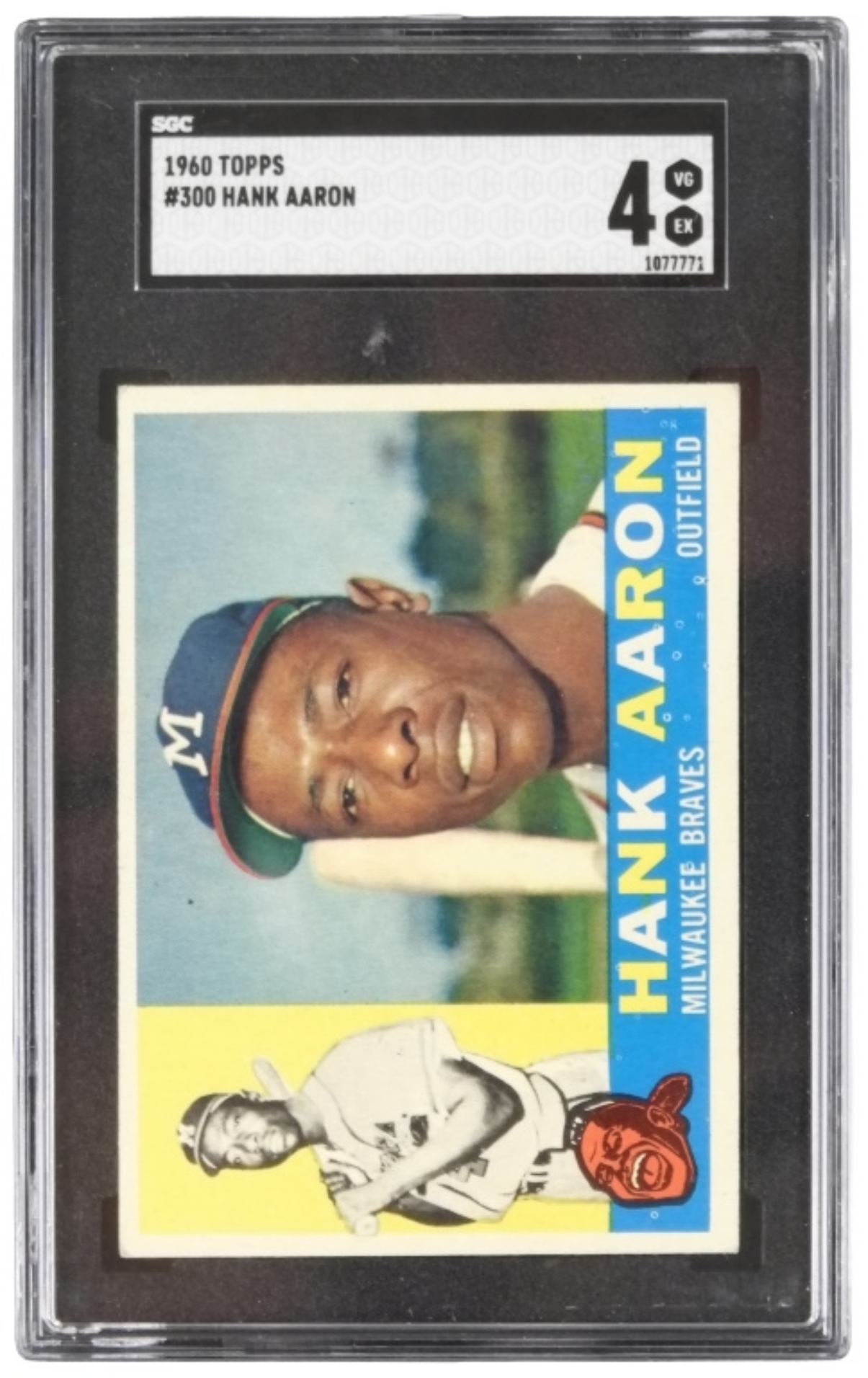 1960 Topps Hank Aaron SGC 4