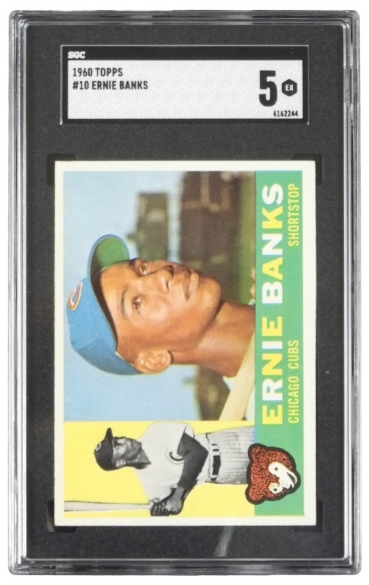1960 Topps Ernie Banks SGC 5