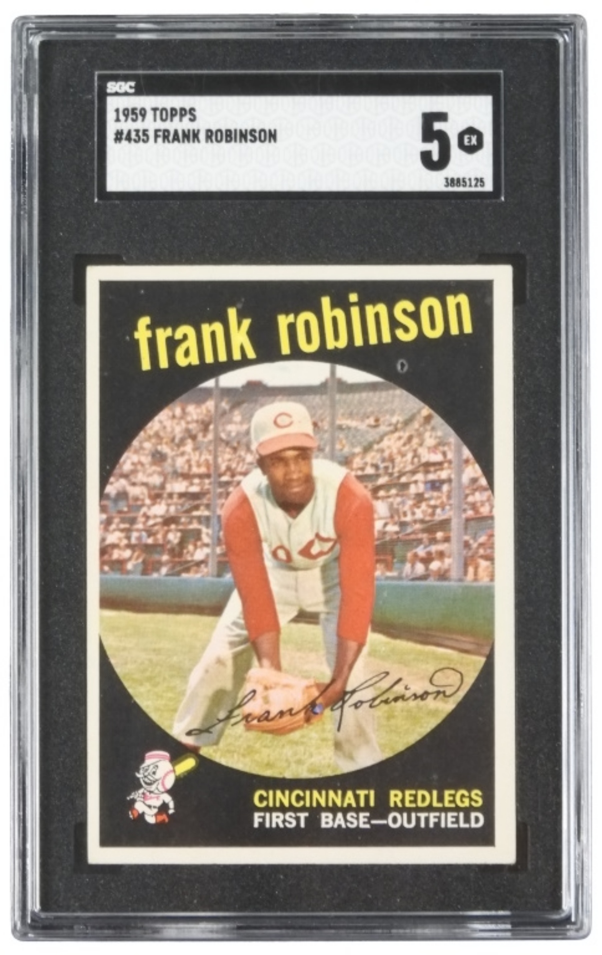 1959 Topps Frank Robinson SGC 5
